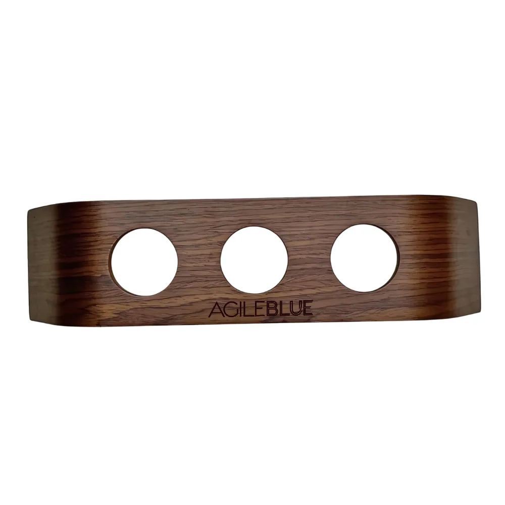 3-Ring Luxury Wooden Flight Tray 4