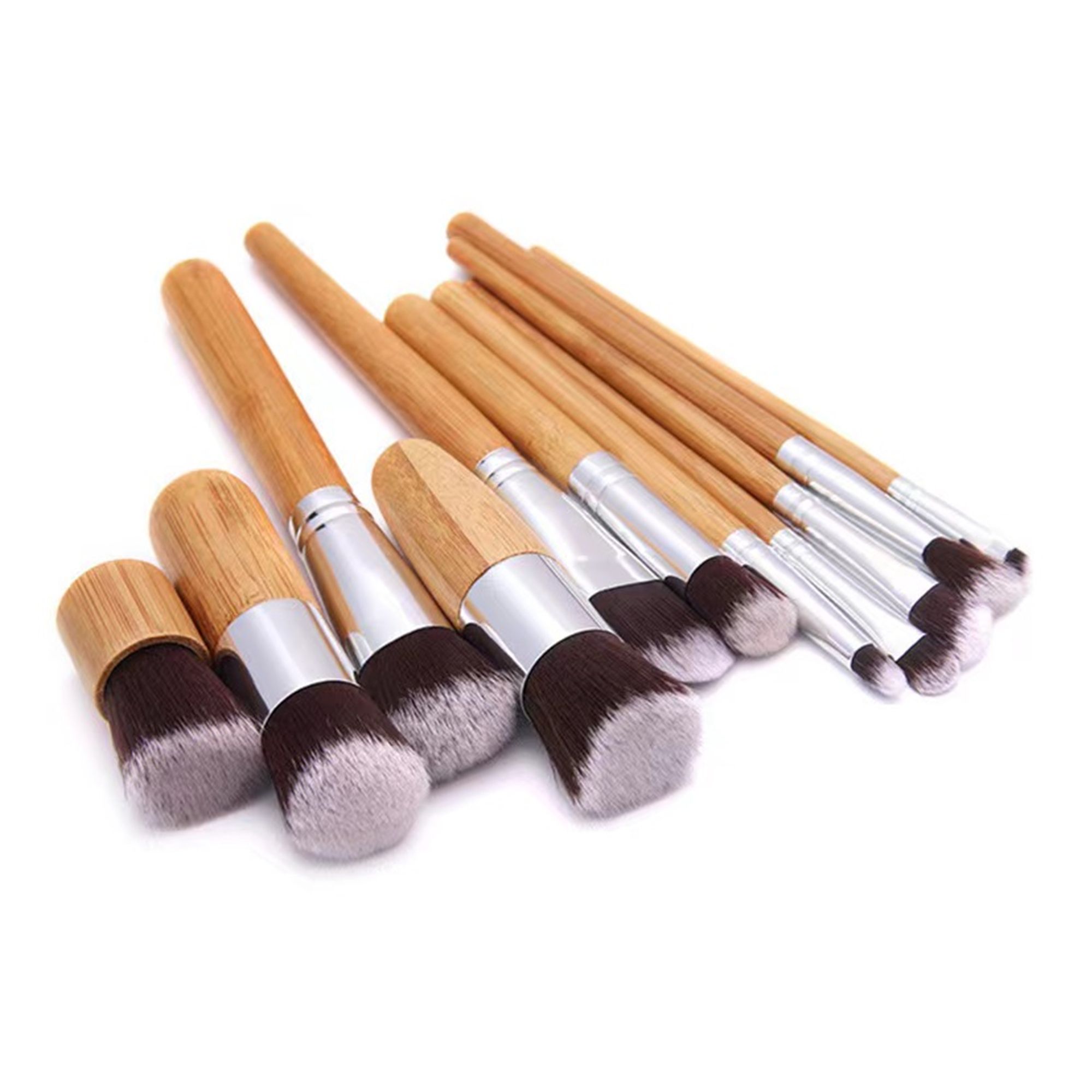 Bamboo Make Up Brushes Set 4
