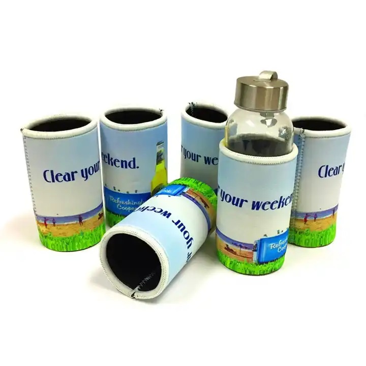 Neoprene Foam 8oz Mini Bottle Collapsible Cooler 2