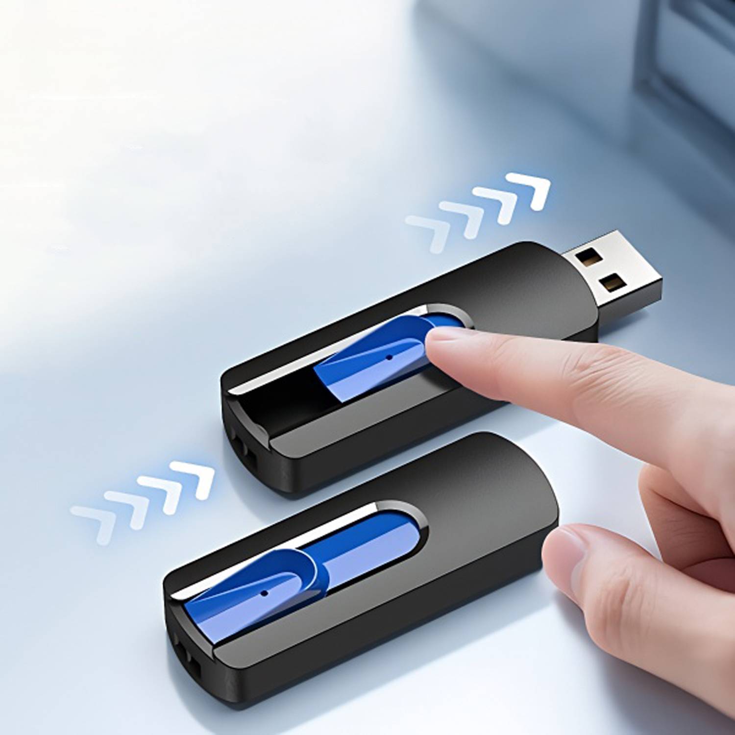 64GB USB 2.0 Retractable Flash Drive 7