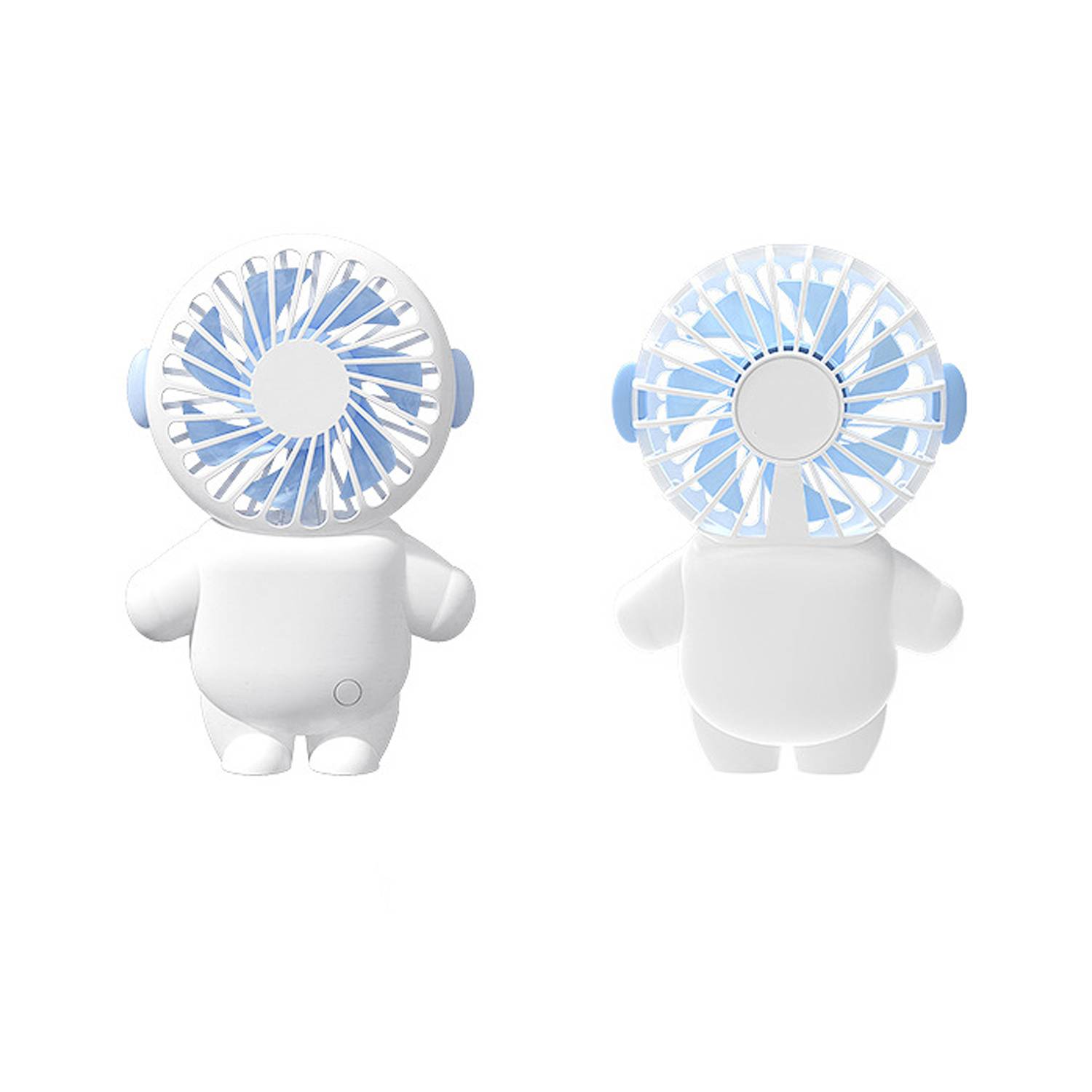 Cartoon USB Charging Mini Desktop Little Astro Handheld Fan 2