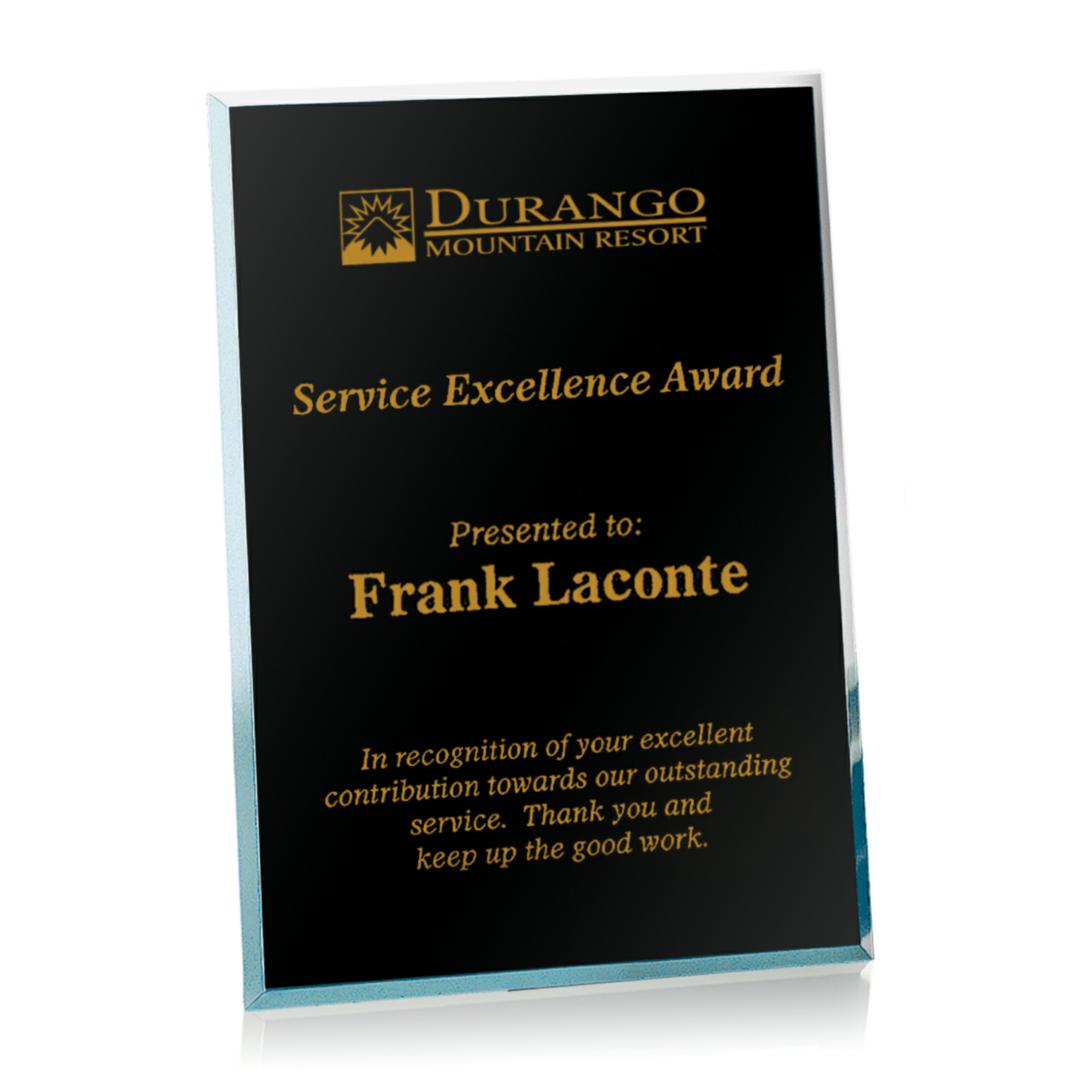 Mirror Plaque - Black 7