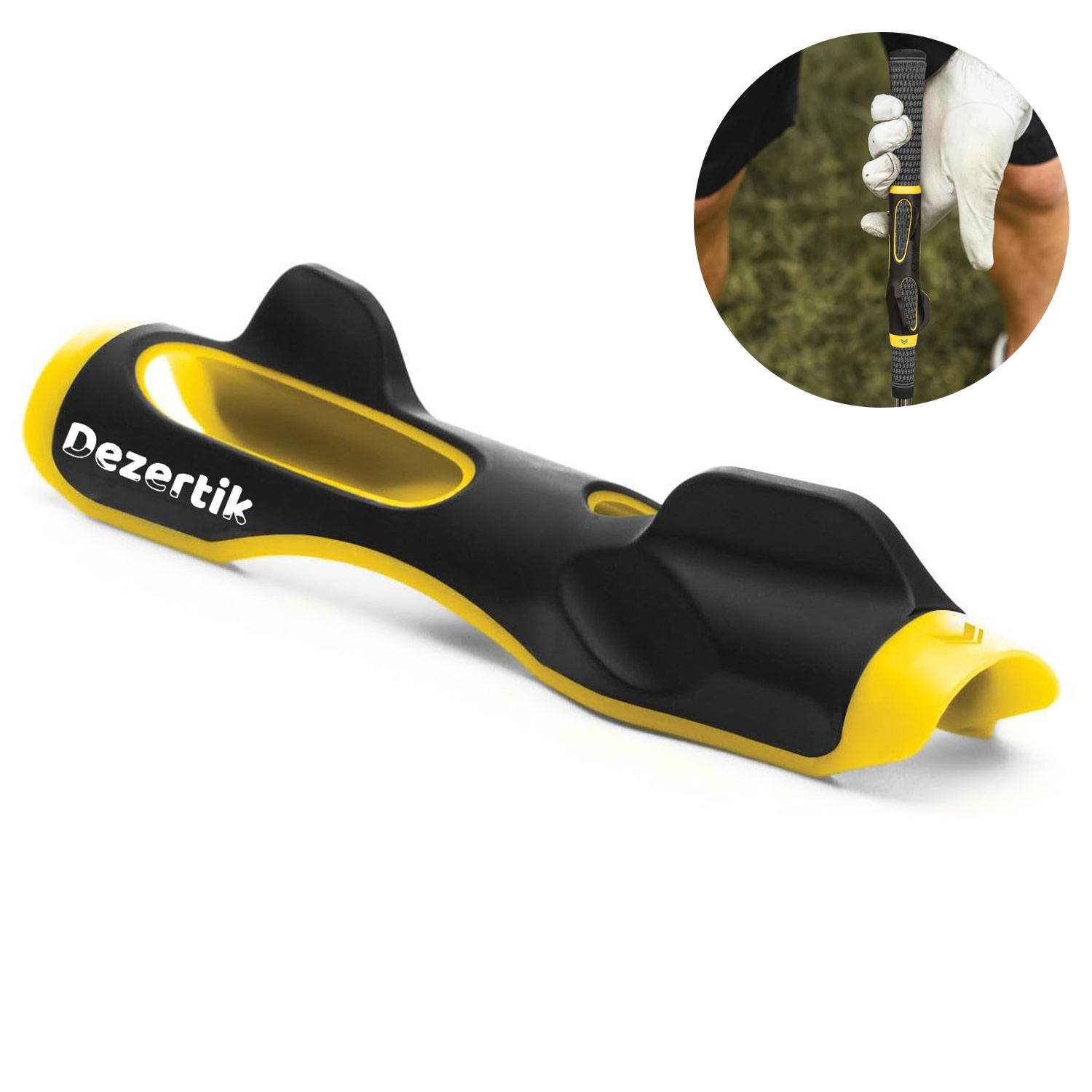 Golf Grip Trainer – Soft Silicone Corrector for Practice 9