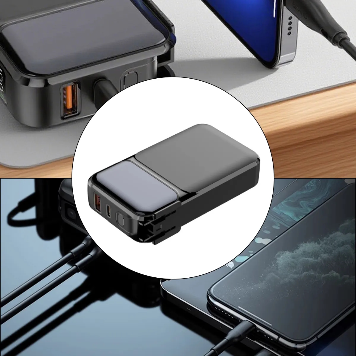 Durable Solar Power Bank for Outdoor Charging 4
