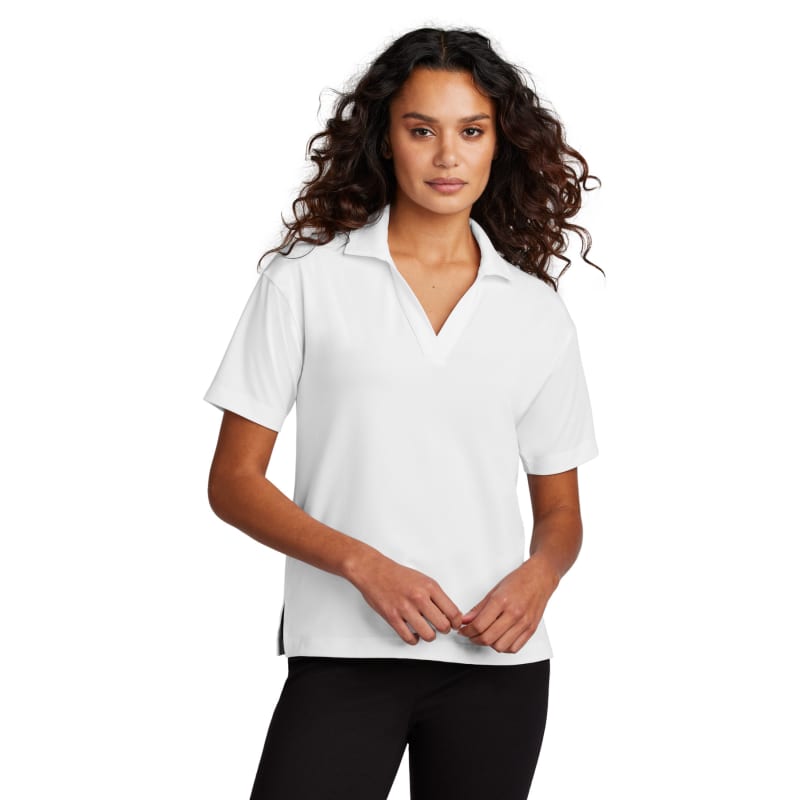 Mercer+Mettle Women's Stretch Jersey Polo 9