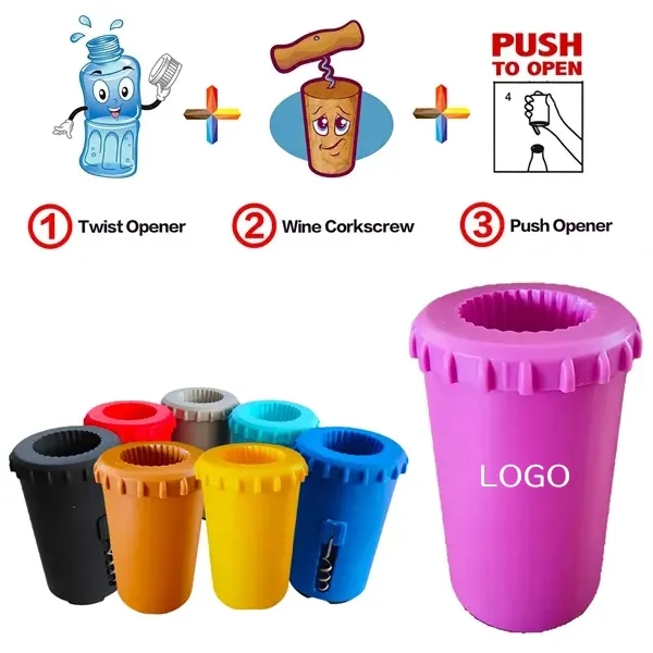 3-In-1 Magnetic Push Bottle Opener 4