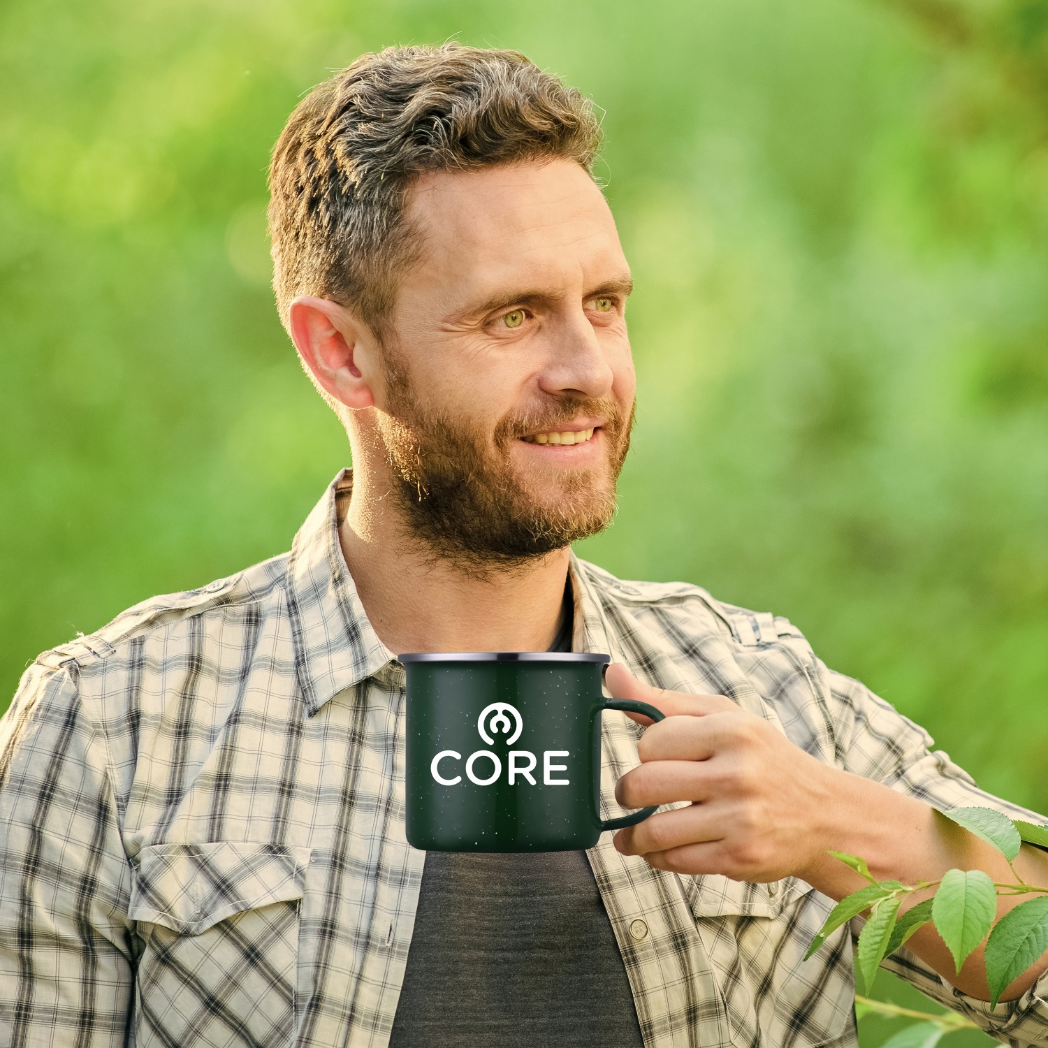 Cozy Camper 16 oz Stainless Steel Camp Mug 1