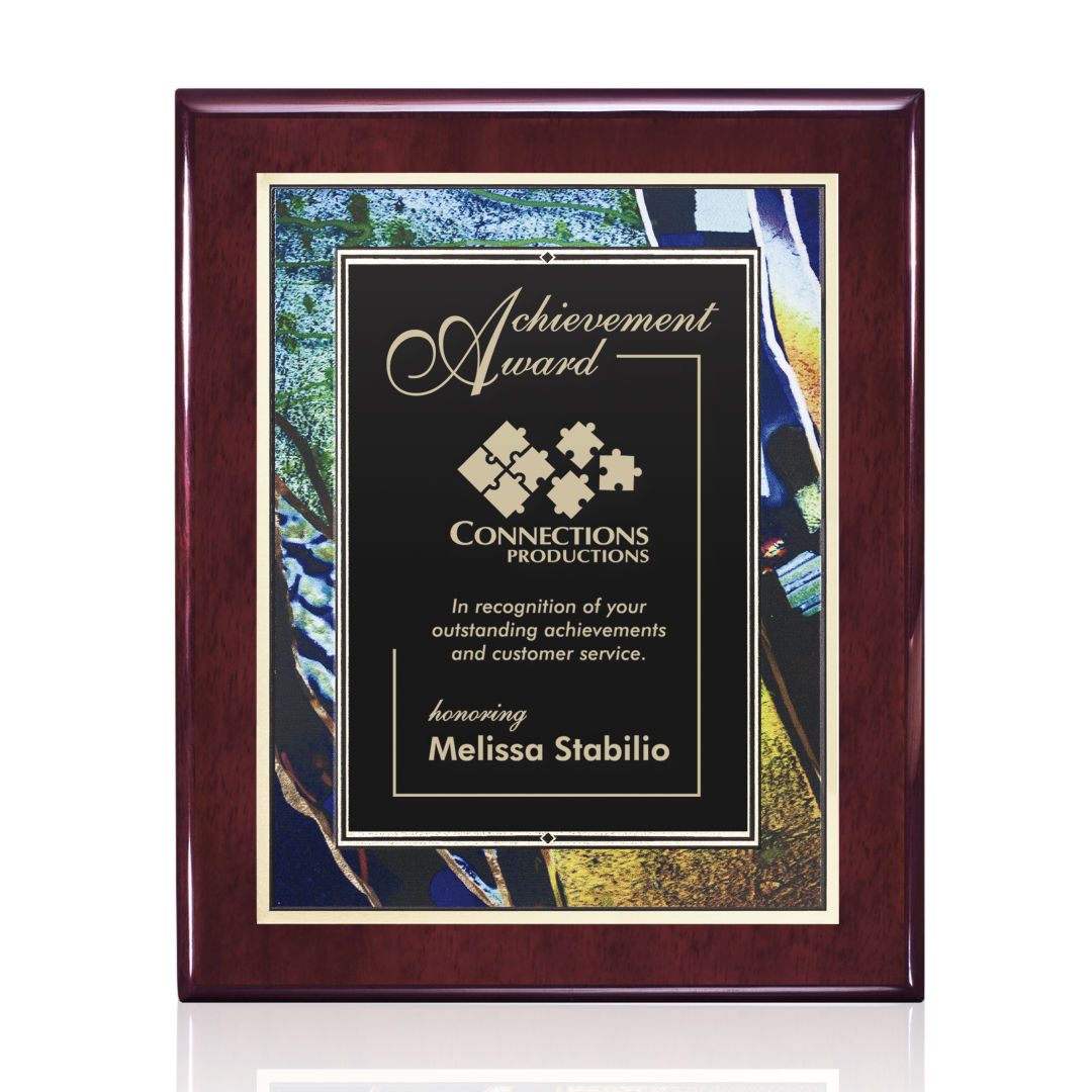 Oakleigh/Verdi Plaque - Rosewood Finish
