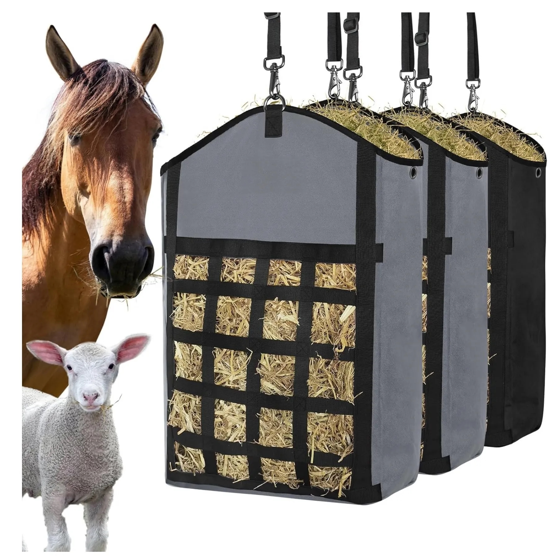 Horse Hay Feeding Bag 3