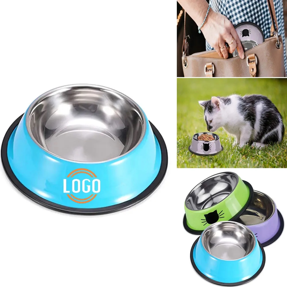 Stainless Steel Pet Dog Bowls 6