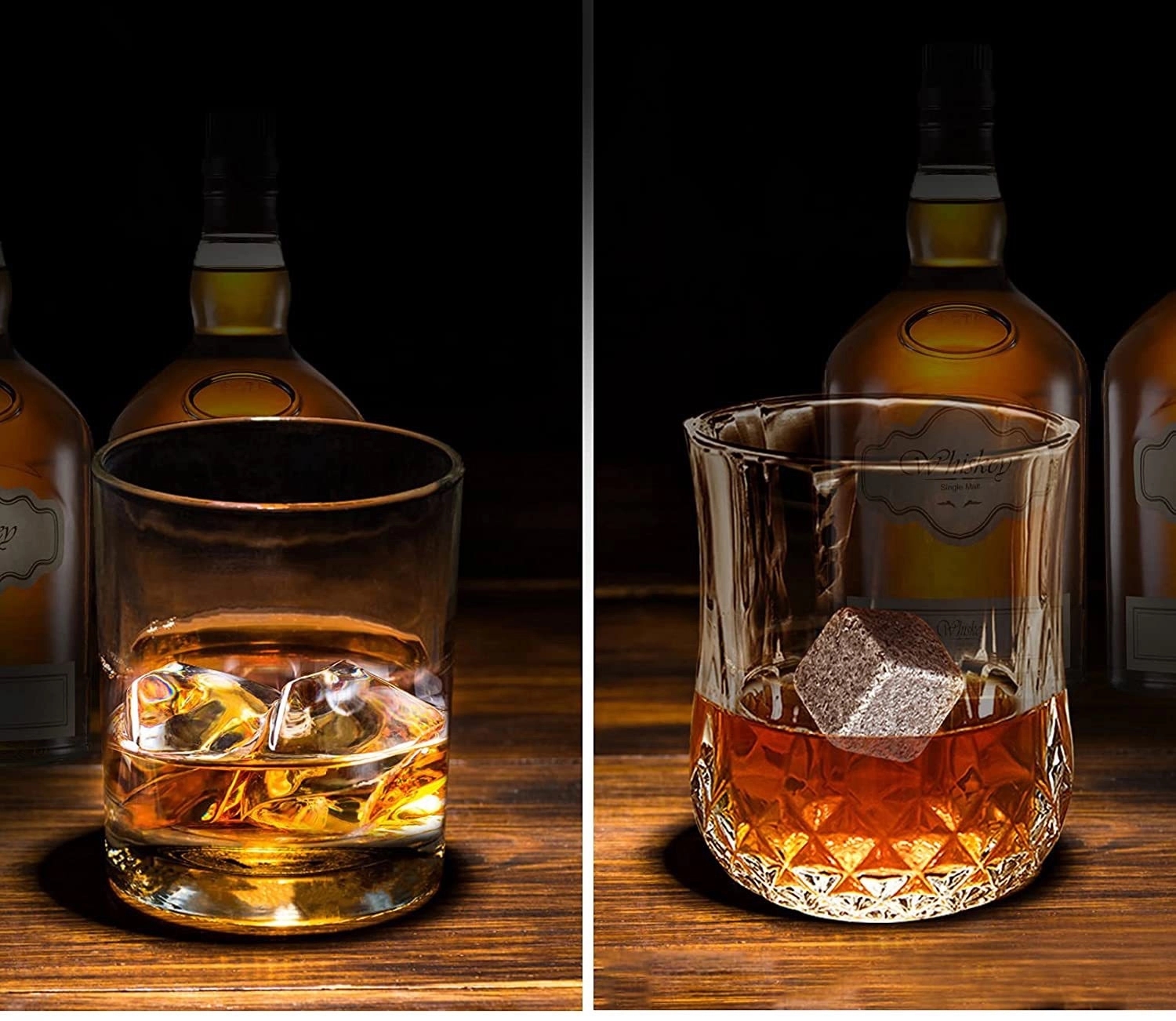 Whisky Stones Glass Gift Set 5