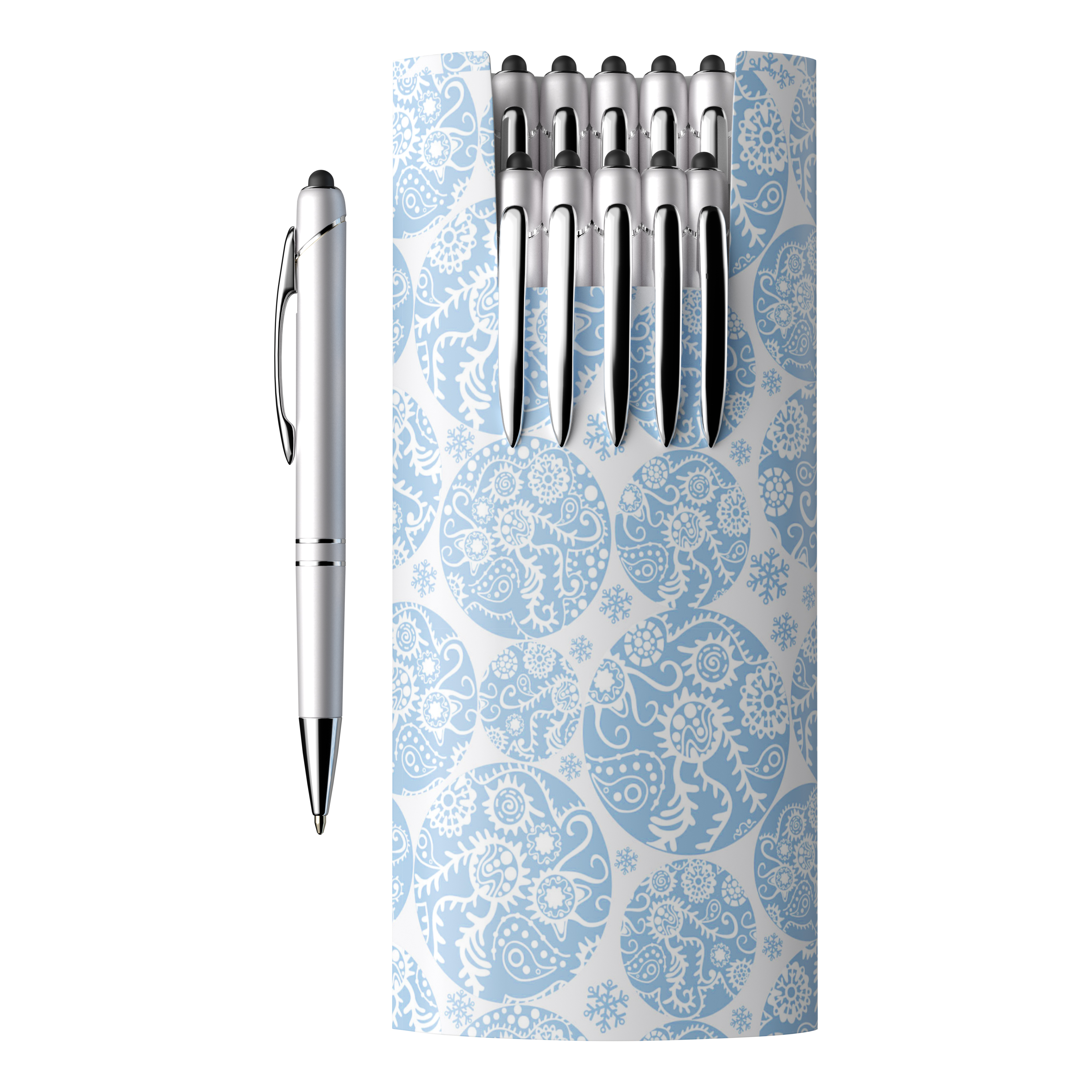 10-piece Glacio Pen Set And Custom Sleeve 10