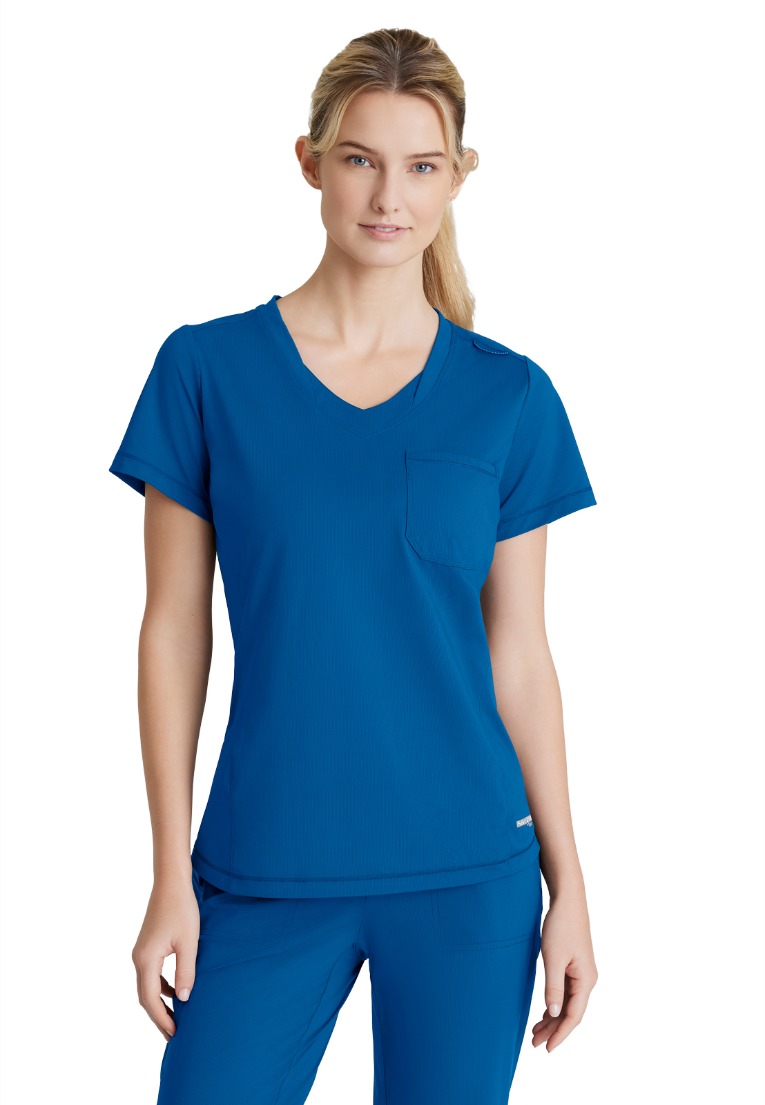 Skechers Slip-Ins - Women's One-Pocket Curved Neck Flow Scrub Top 16
