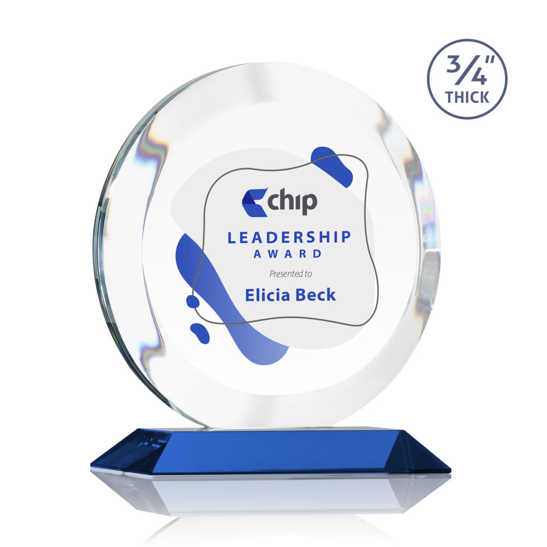 Gibralter VividPrint™ Award - Blue 4
