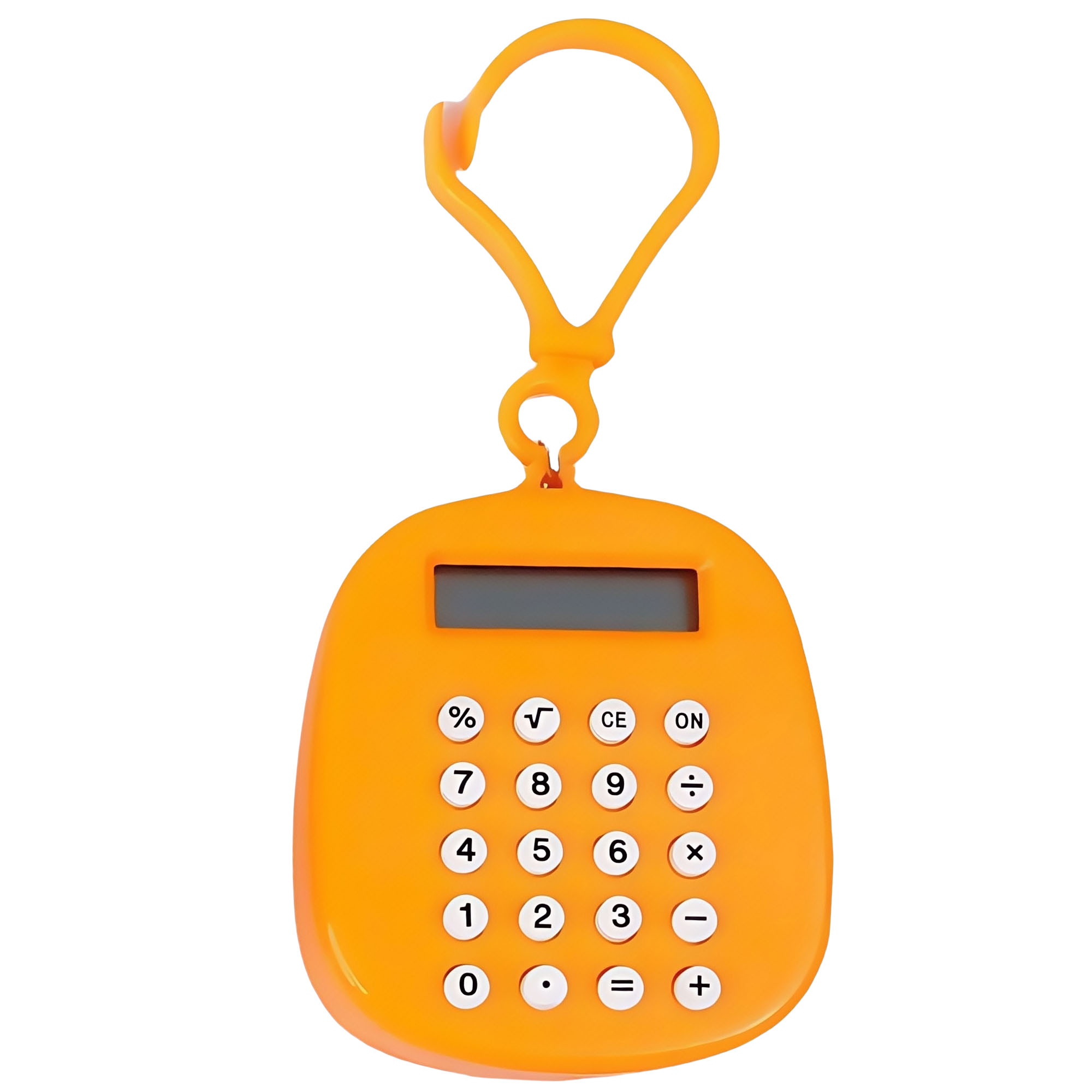 Mini Electronic Calculator Keychain with Maze Luggage Tag 9