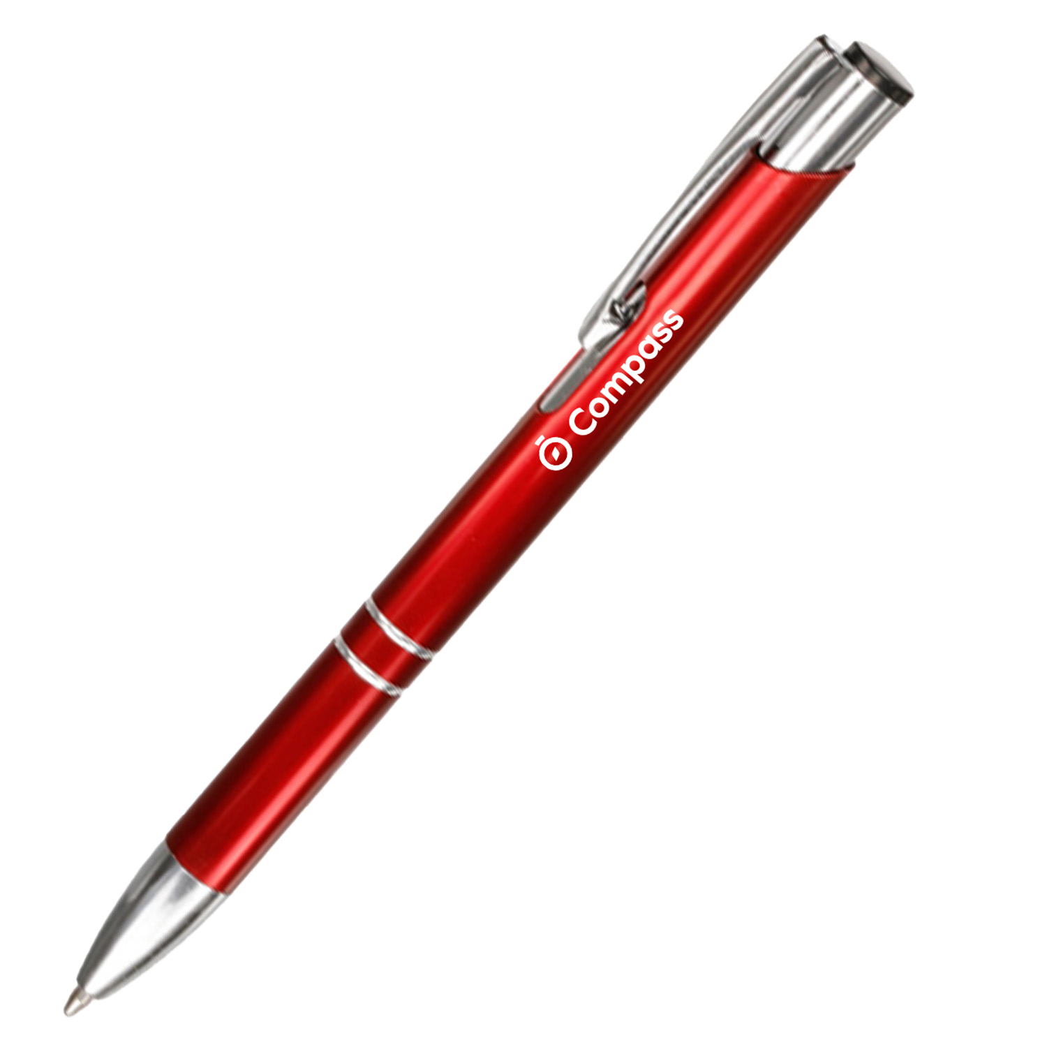 Sleek Metal Finish Aluminum Ballpoint Pens 3
