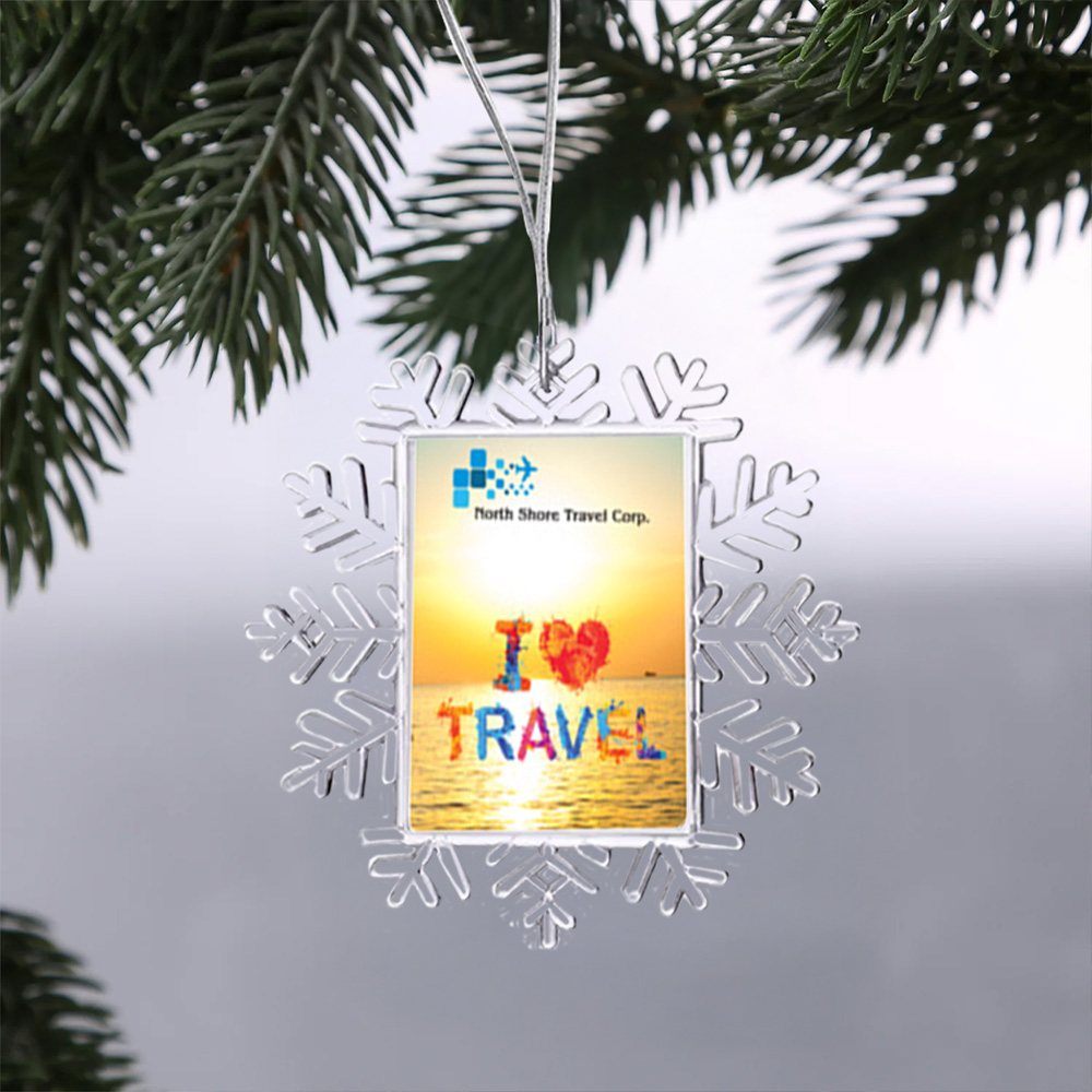 Snowflake Square Photo Frame(Small)