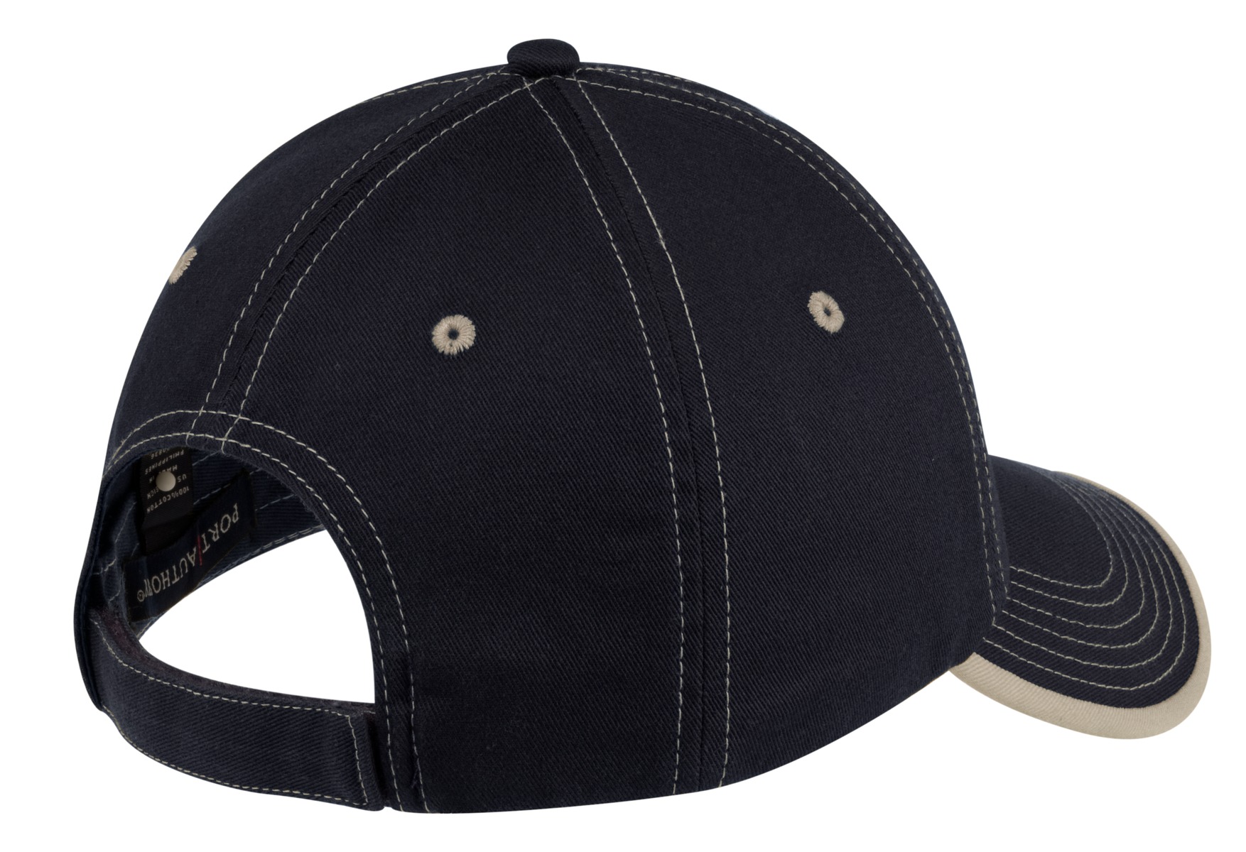 Port Authority Vintage Washed Contrast Stitch Cap. C835 2