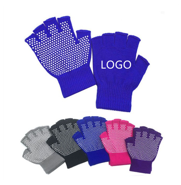 Knitted Fingerless Ragg Gloves