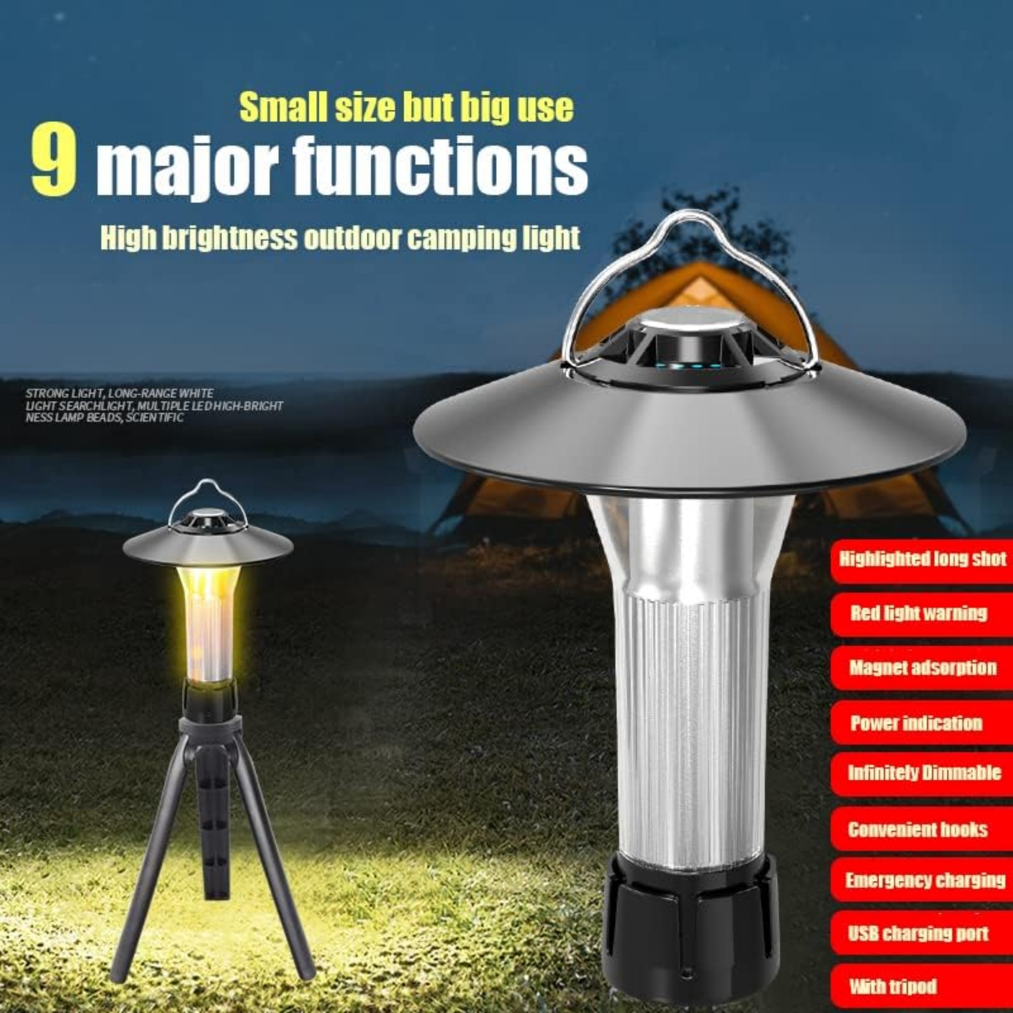 Outdoor Portable Camping Lights 4