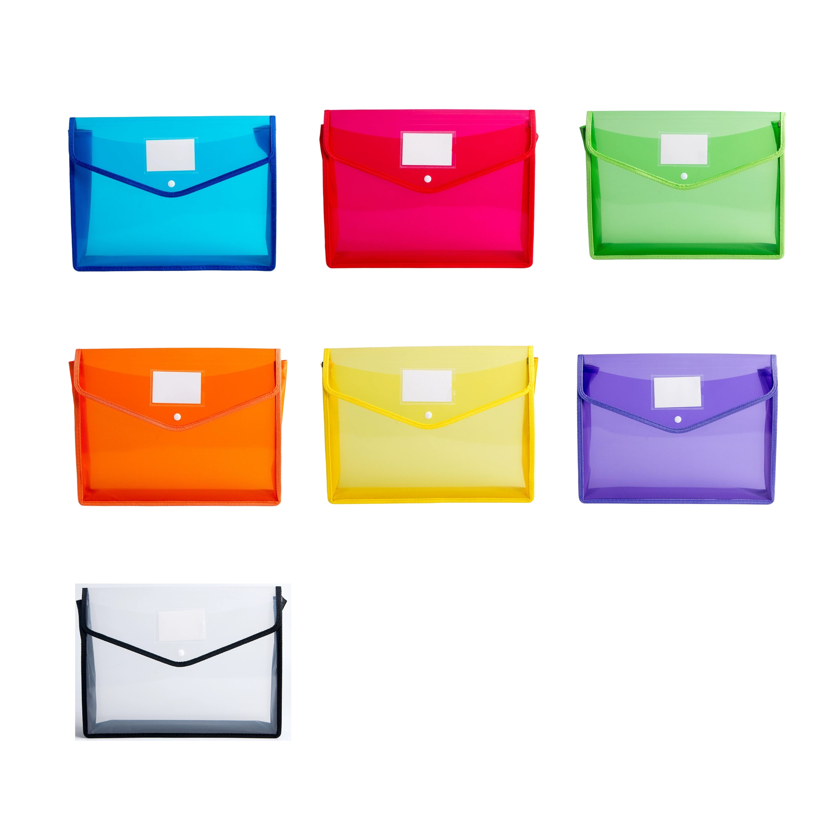A4 Letter Size Expanding Plastic File Folder 9