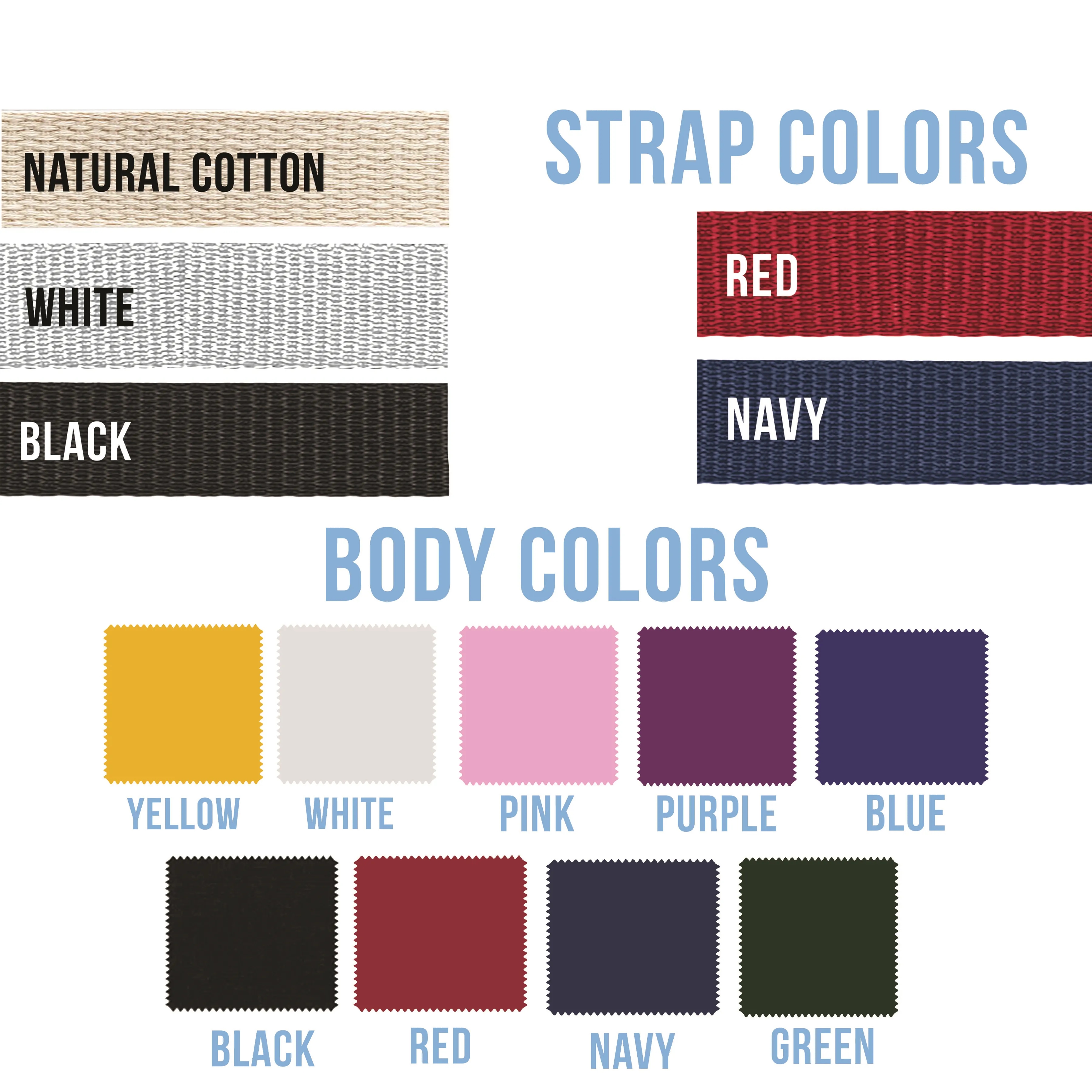 Colored Mono Strap Tote Bag 3