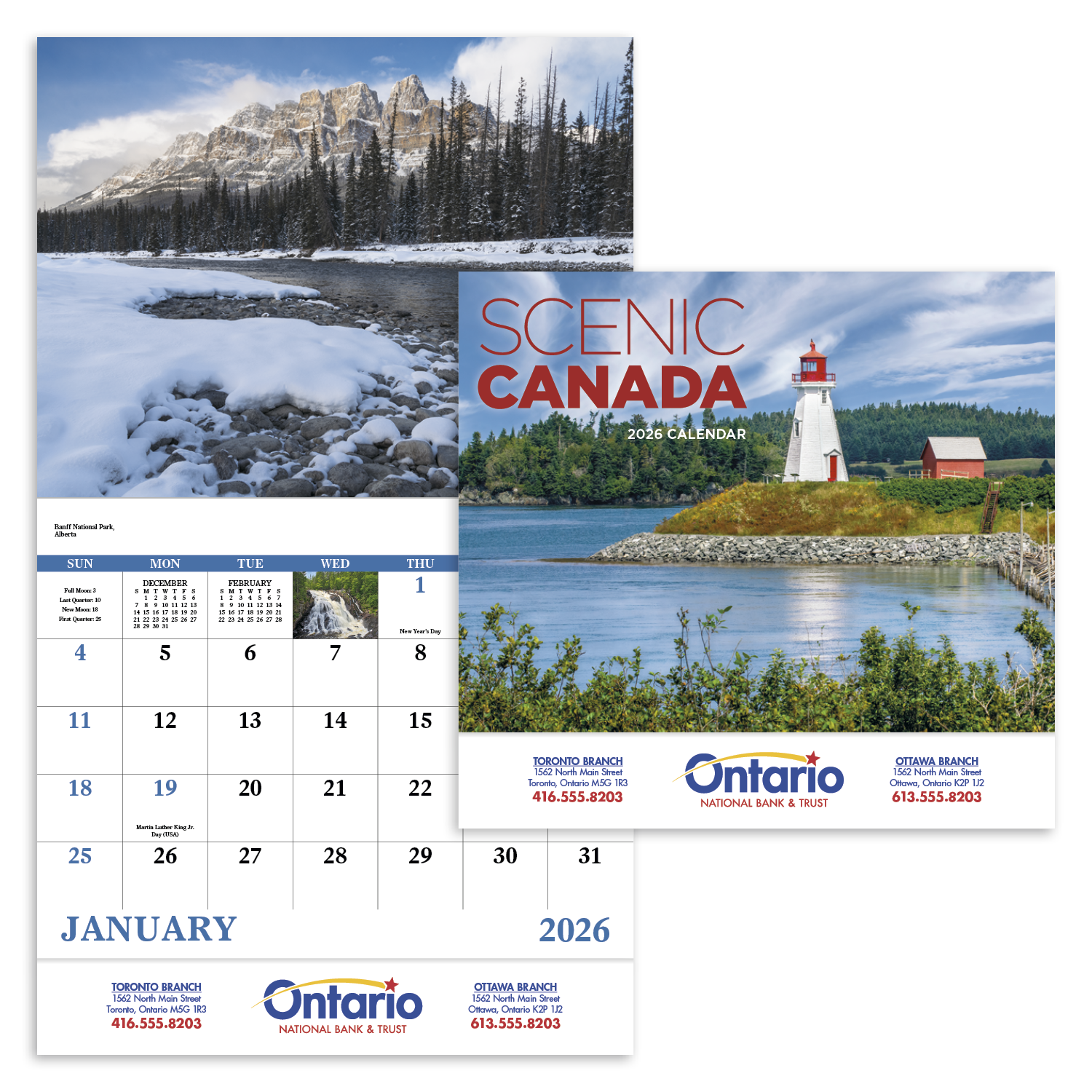 Good Value™ Scenic Canada - Stapled Calendar 13