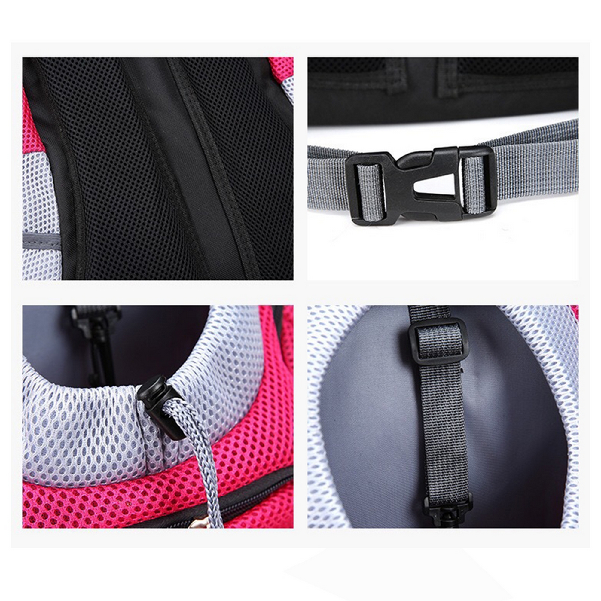Outdoor travel pet cat and dog backpack breathable bag 4