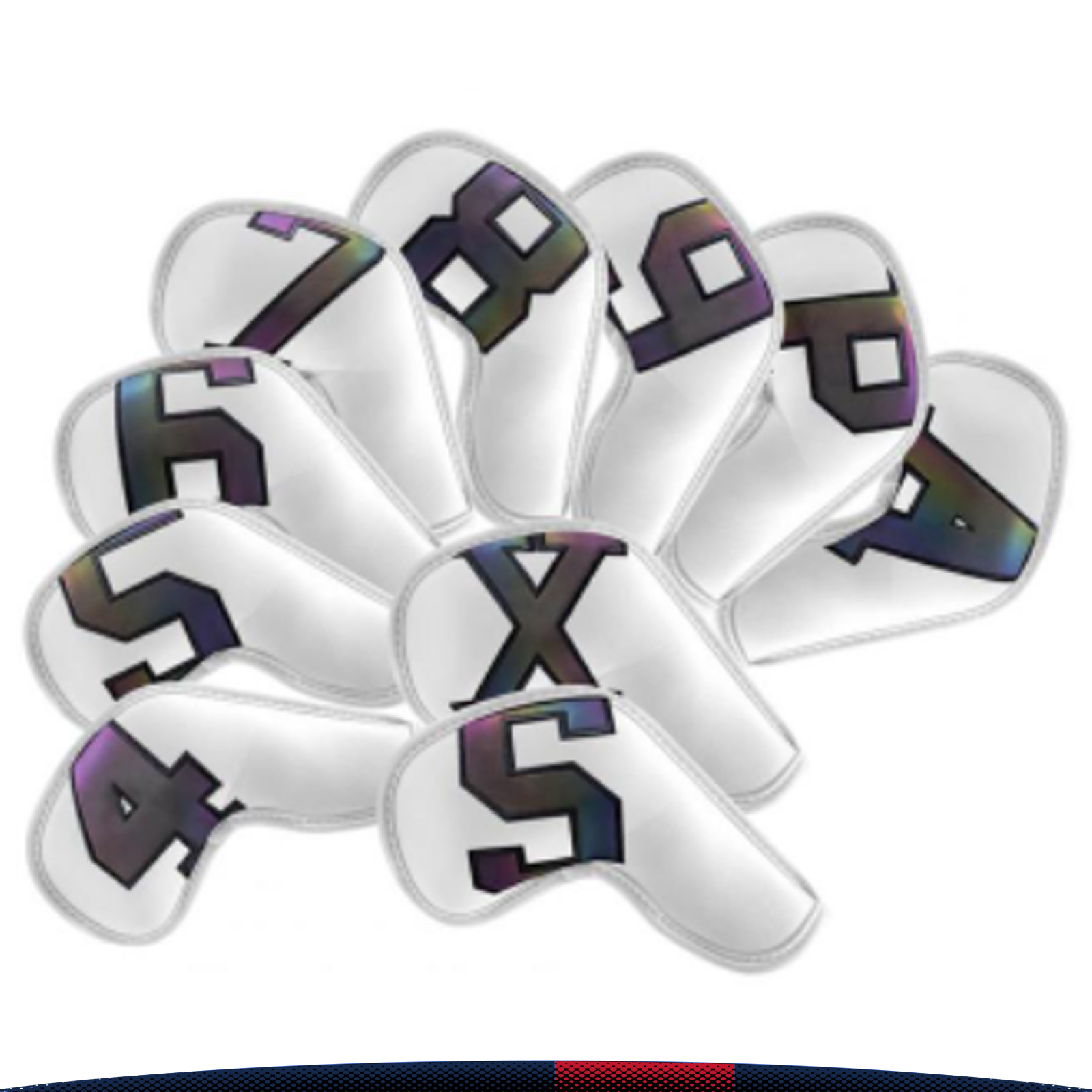 Shiny Golf Club Cover Set 7