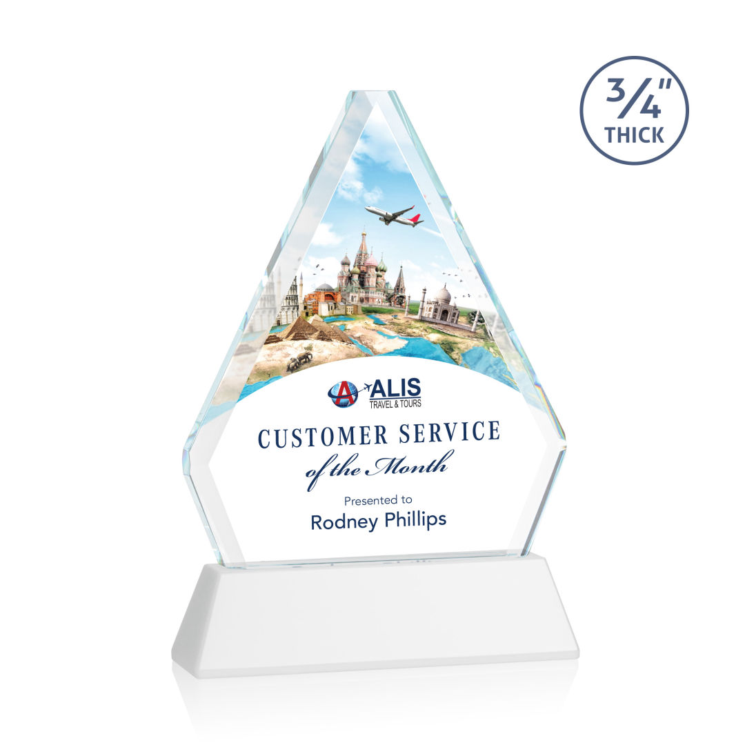 Fyreside VividPrint™ Award on Newhaven - White 3