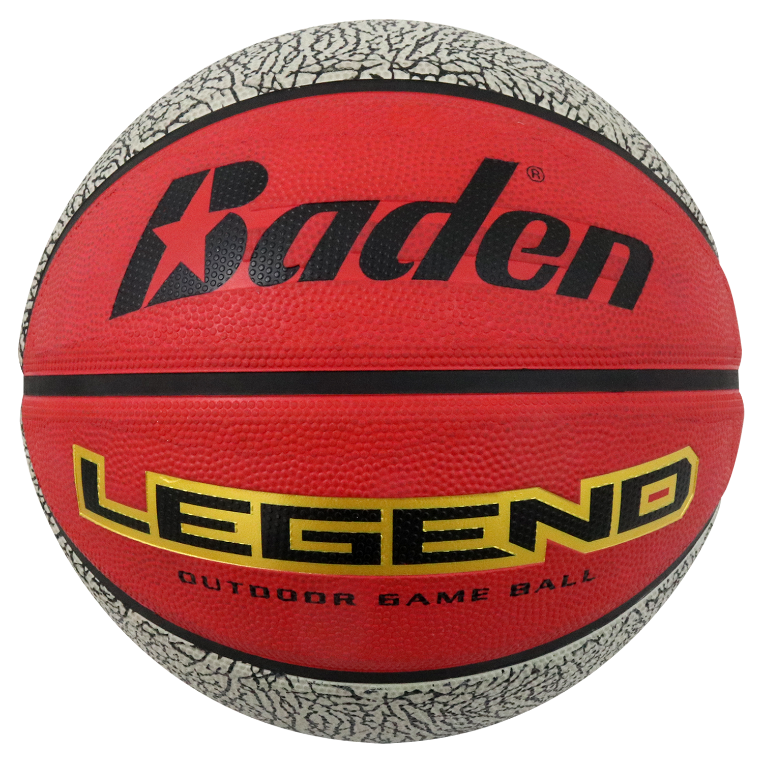 Basketball - Legend Deluxe Rubber, Official Size 2