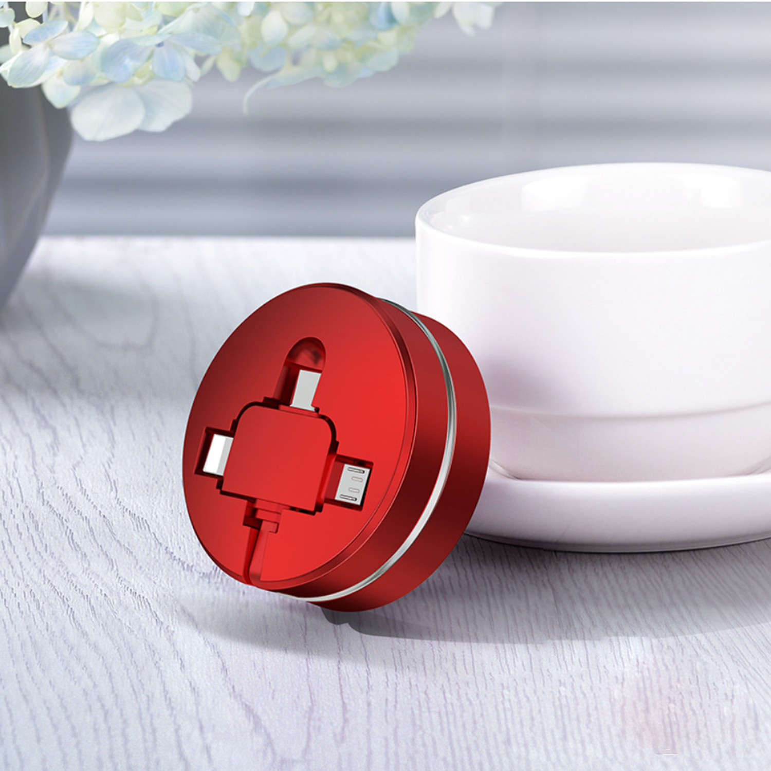 Multifunction Retractable USB Charger Cable 7
