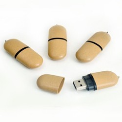 1GB - Eco Friendly Plastic USB Pen Drive 900 3