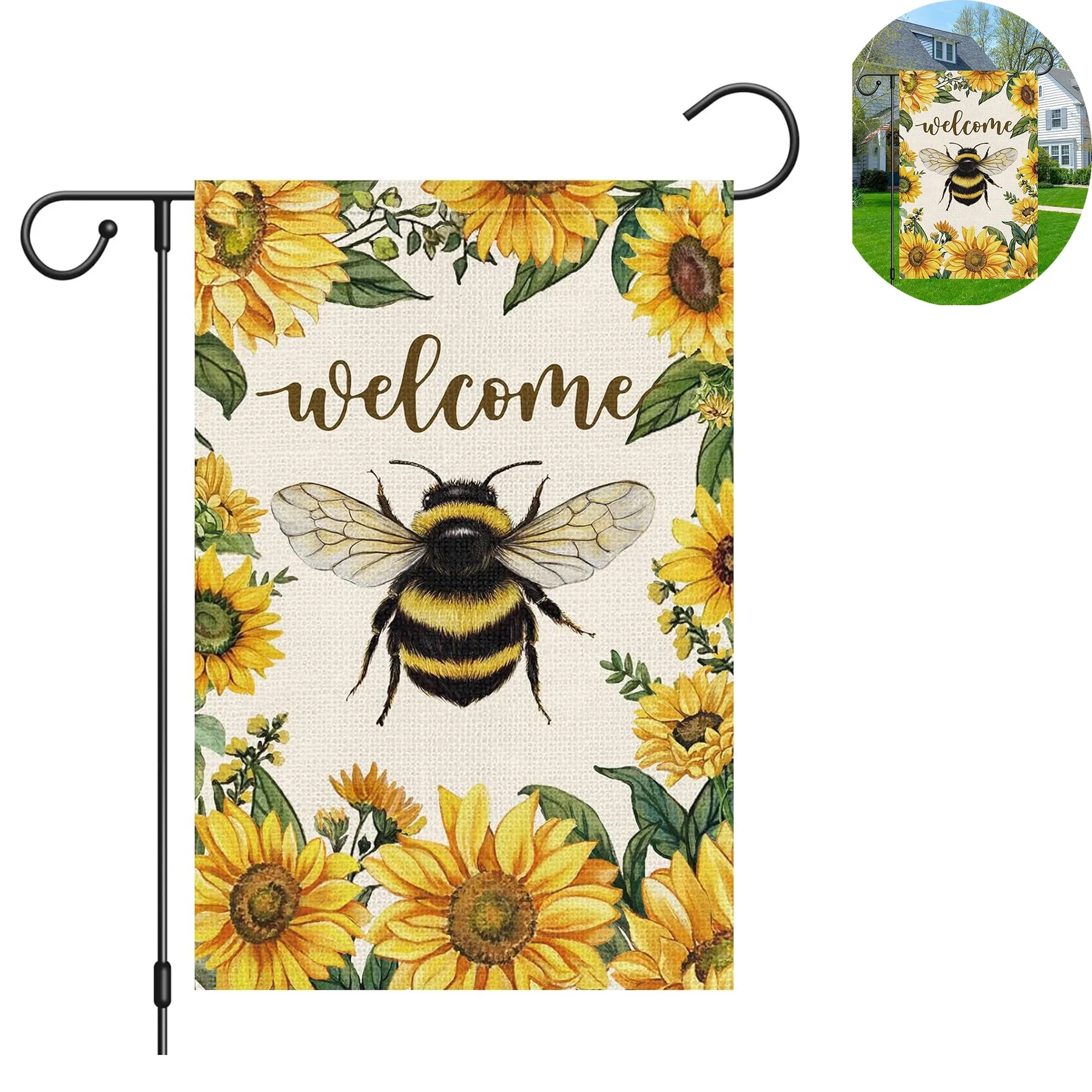 12" X 18" Sublimated Yard Flag 2