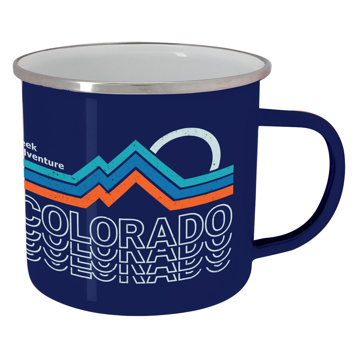 16 Oz. Full Color Steel Campfire Mug 14
