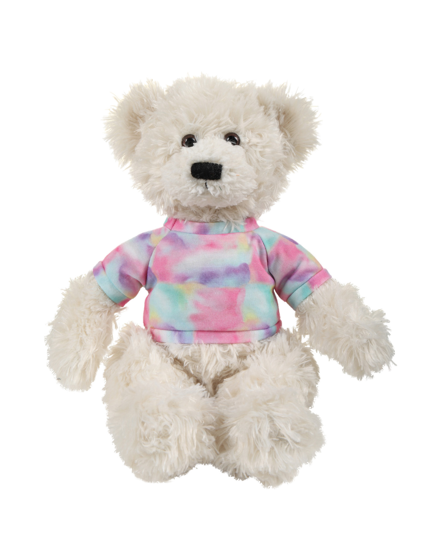soft plush Cream Brandon Bear with t-shirt 11