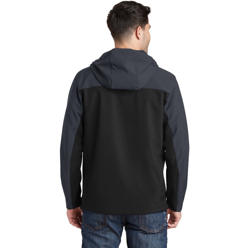 Port Authority Hooded Core Soft Shell Jacket. 4