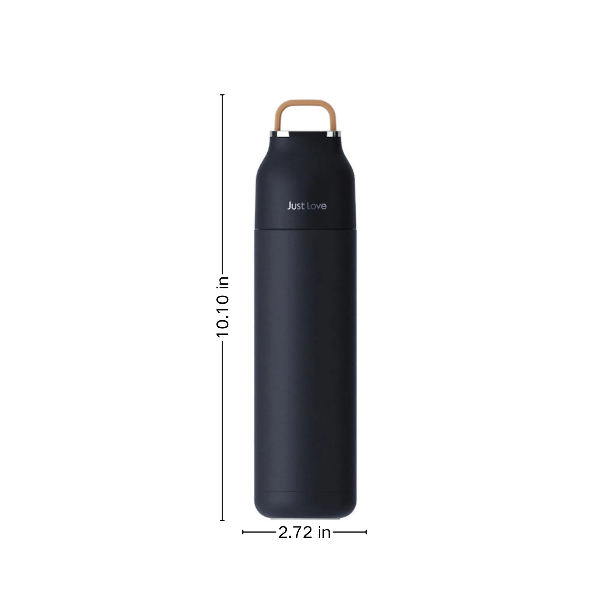 Stainless Steel Travel Thermos Mug With Handle 2