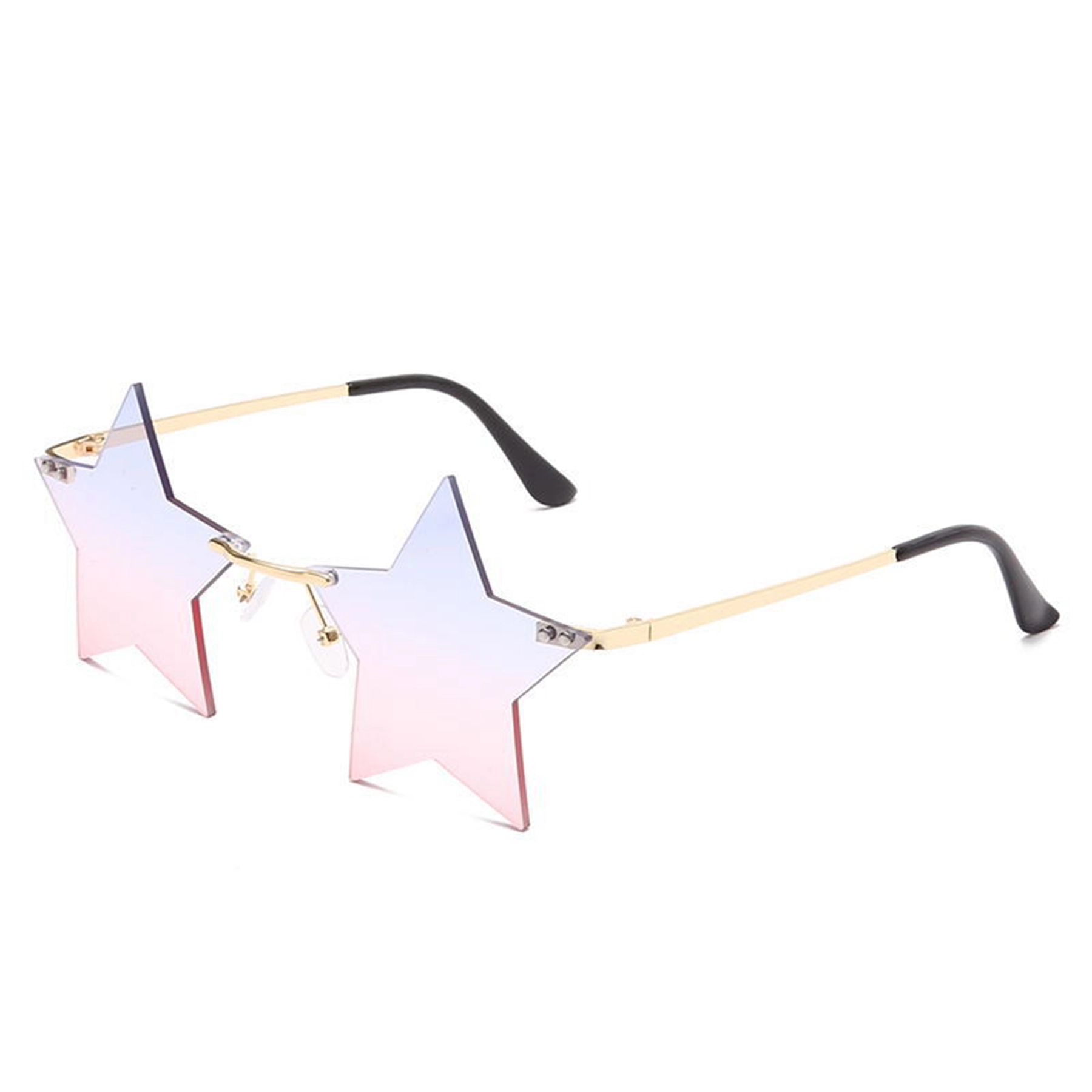 Rimless Star shape Sunglasses 4