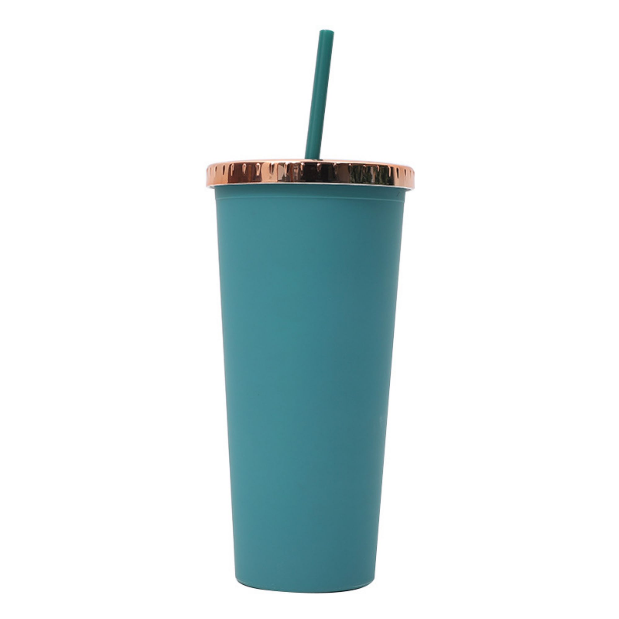 24 oz Flat Cap Straw Cup 2