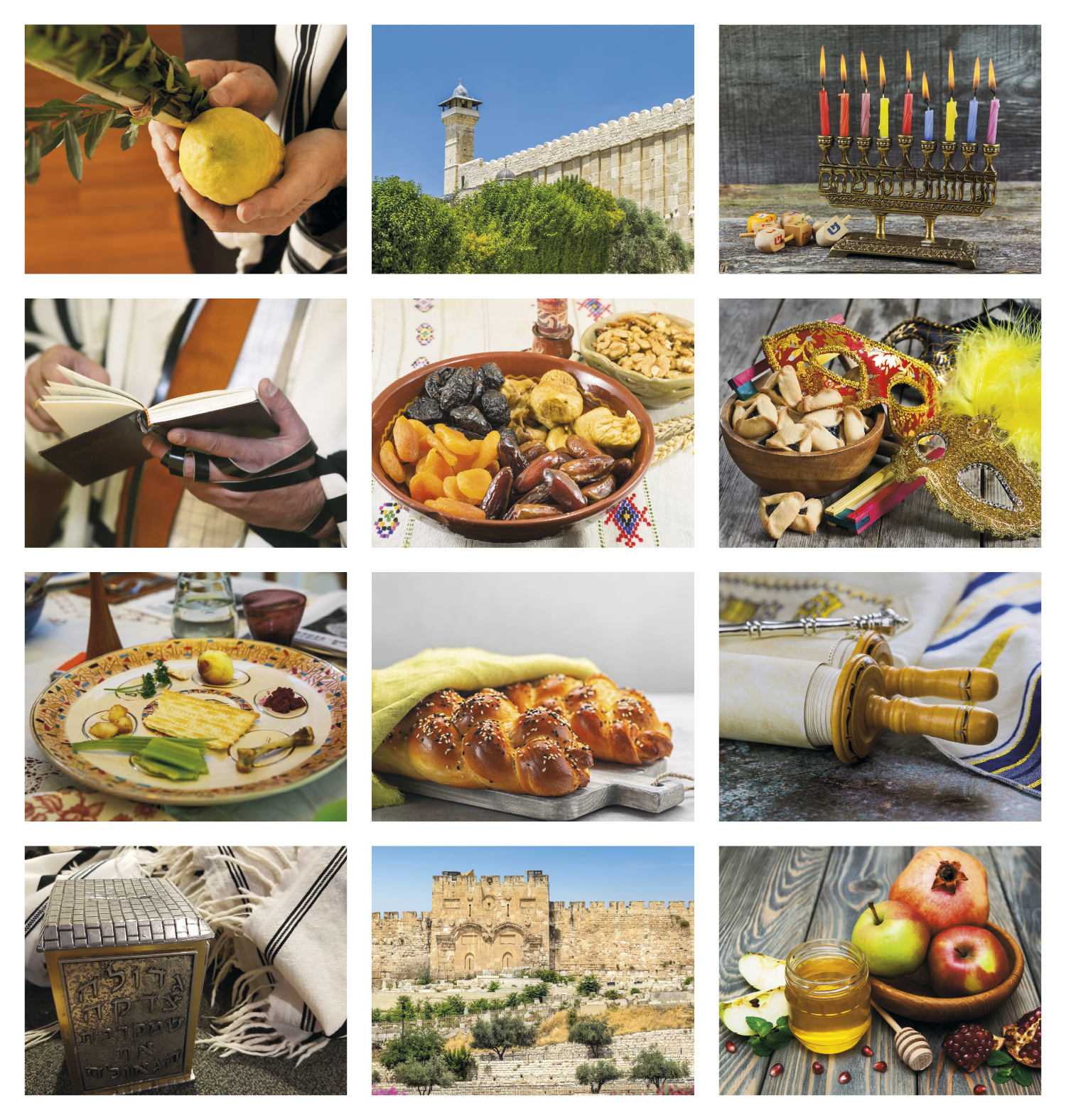Good Value™ Jewish Life - Spiral Calendar 12