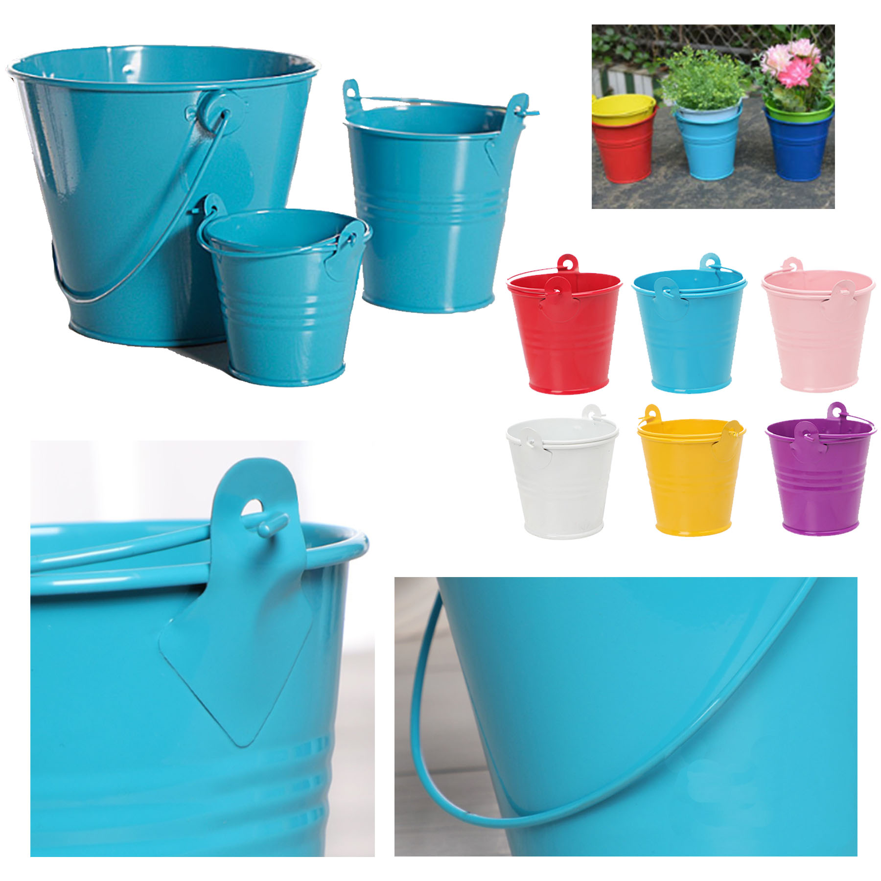 Creative Mini Iron Bucket 2