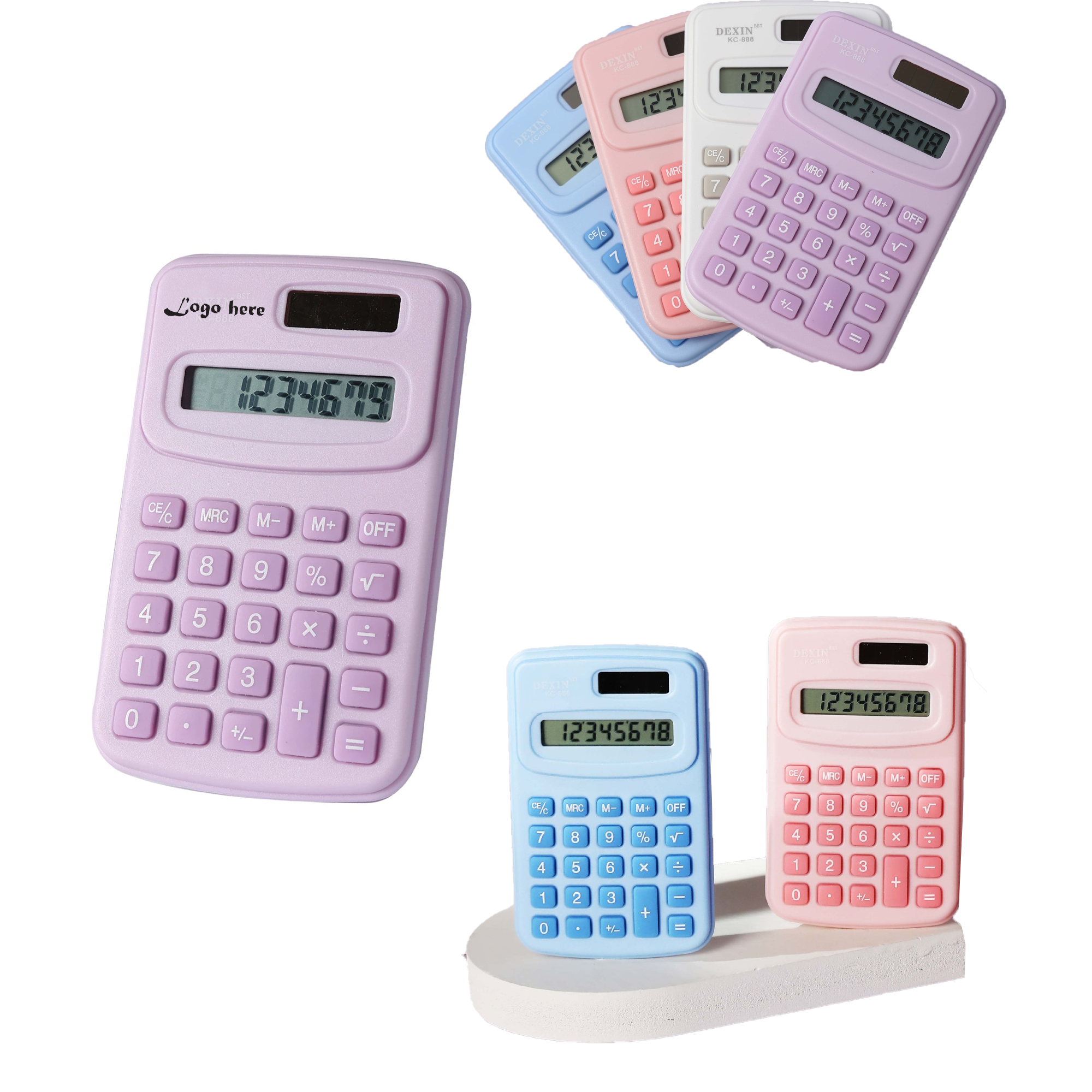 Mini 3.9"L X 2.5"W Dopamine Color Calculator 2