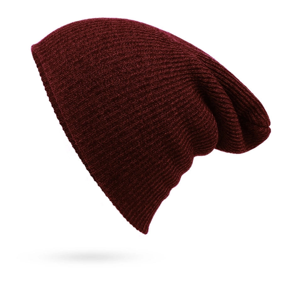 Slouchy Beanie Knitted 18
