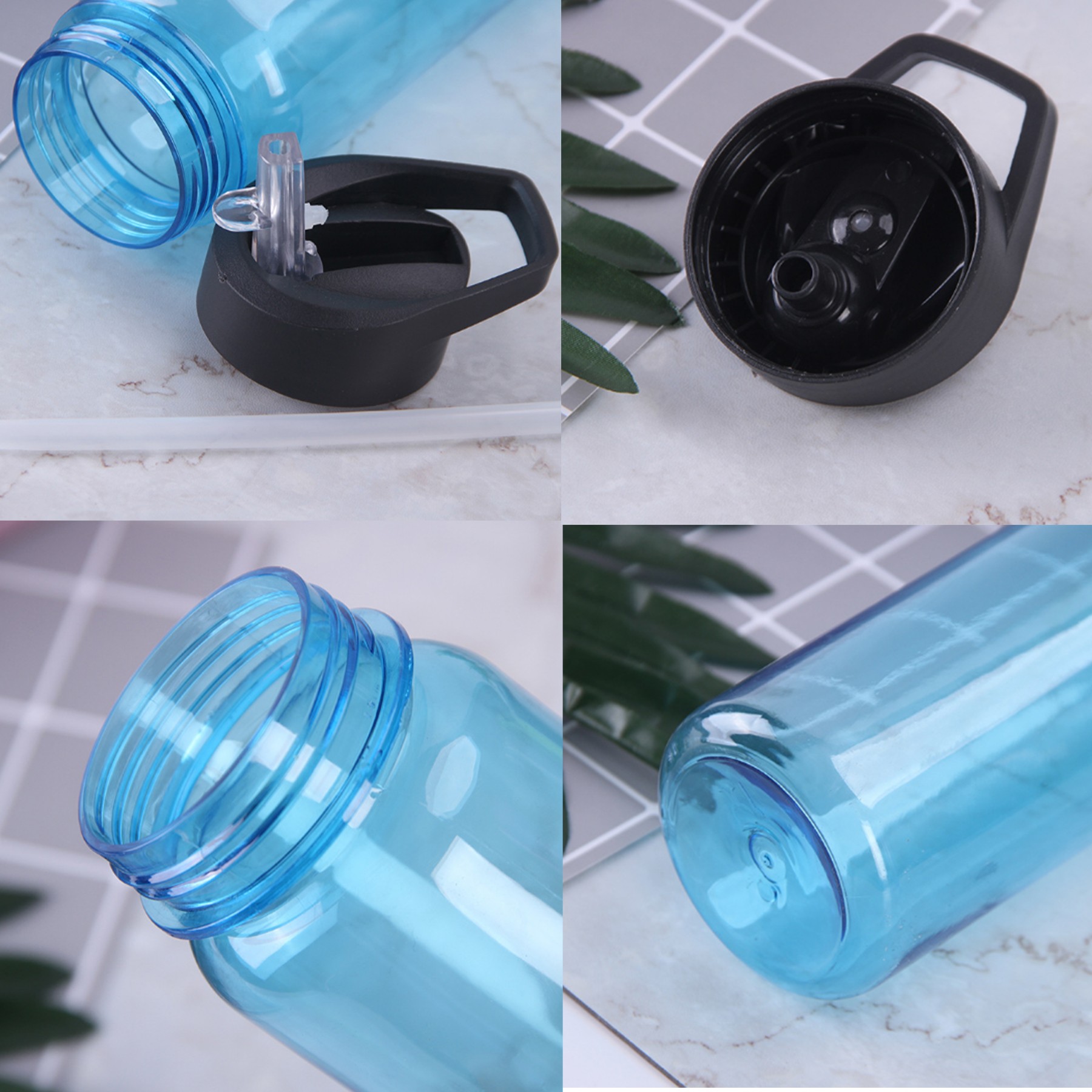 25Oz Sports Water Bottle W/ Straw 10