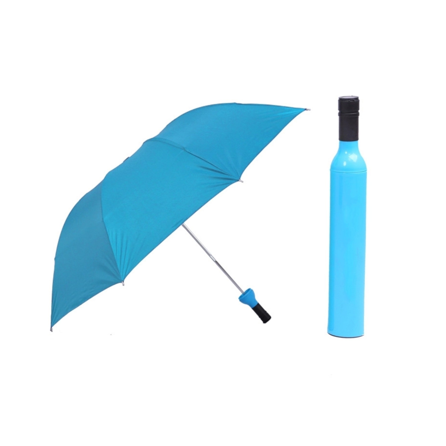 42" Arc Compact Beer Bottle Umbrella 4