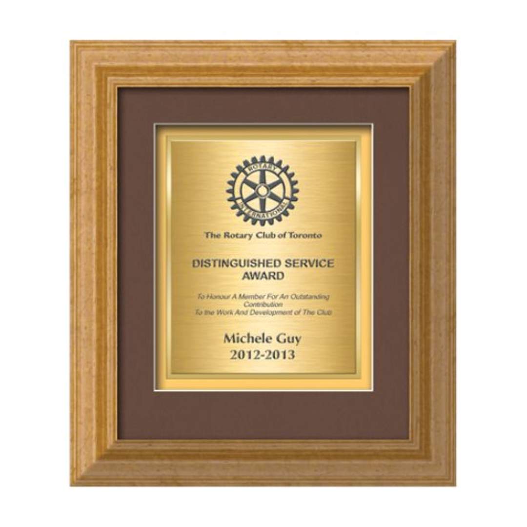 Terrene Certificate TexEtch - Antique Gold 7