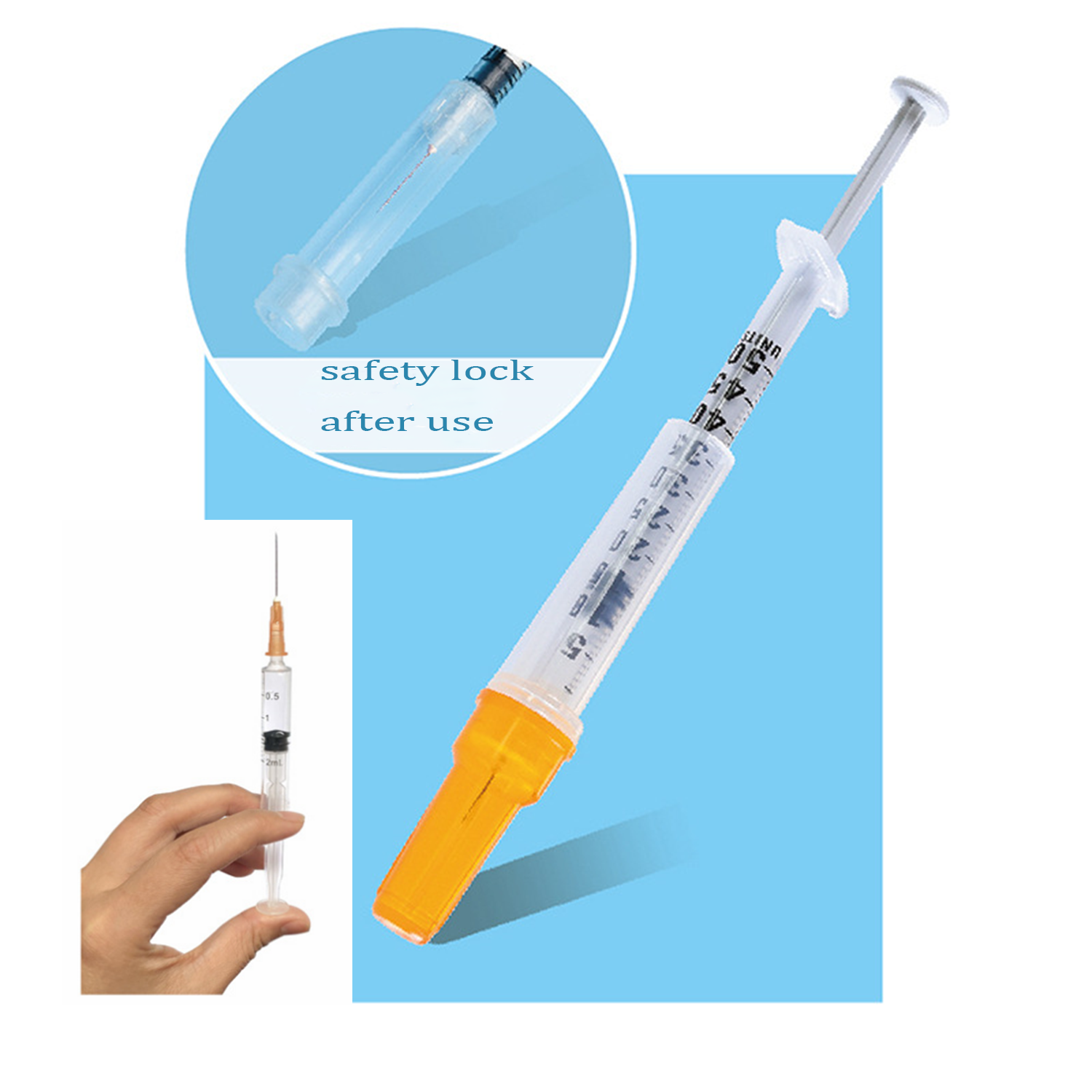 Disposable Insulin Syringe 2