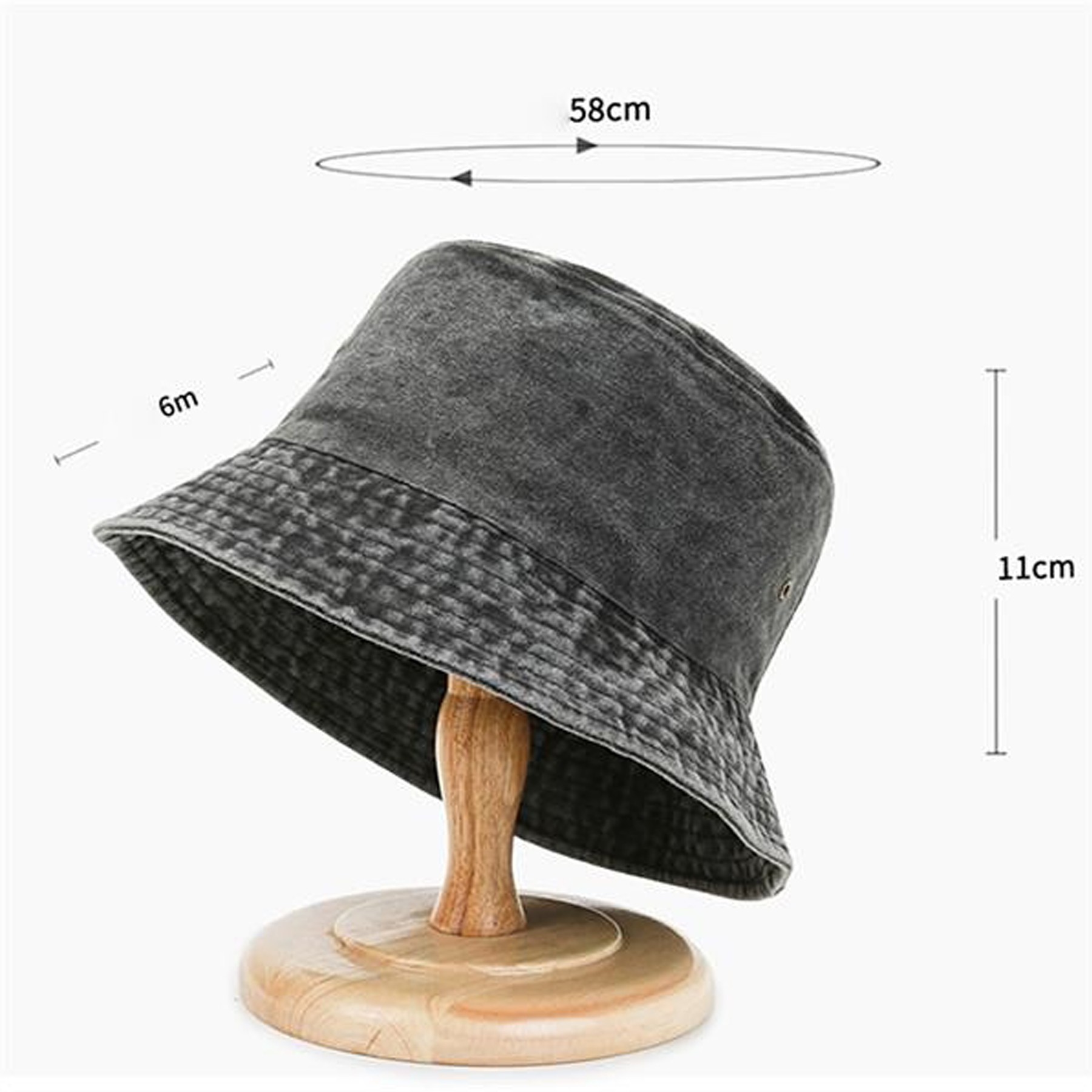 Denim Bucket Hat 2