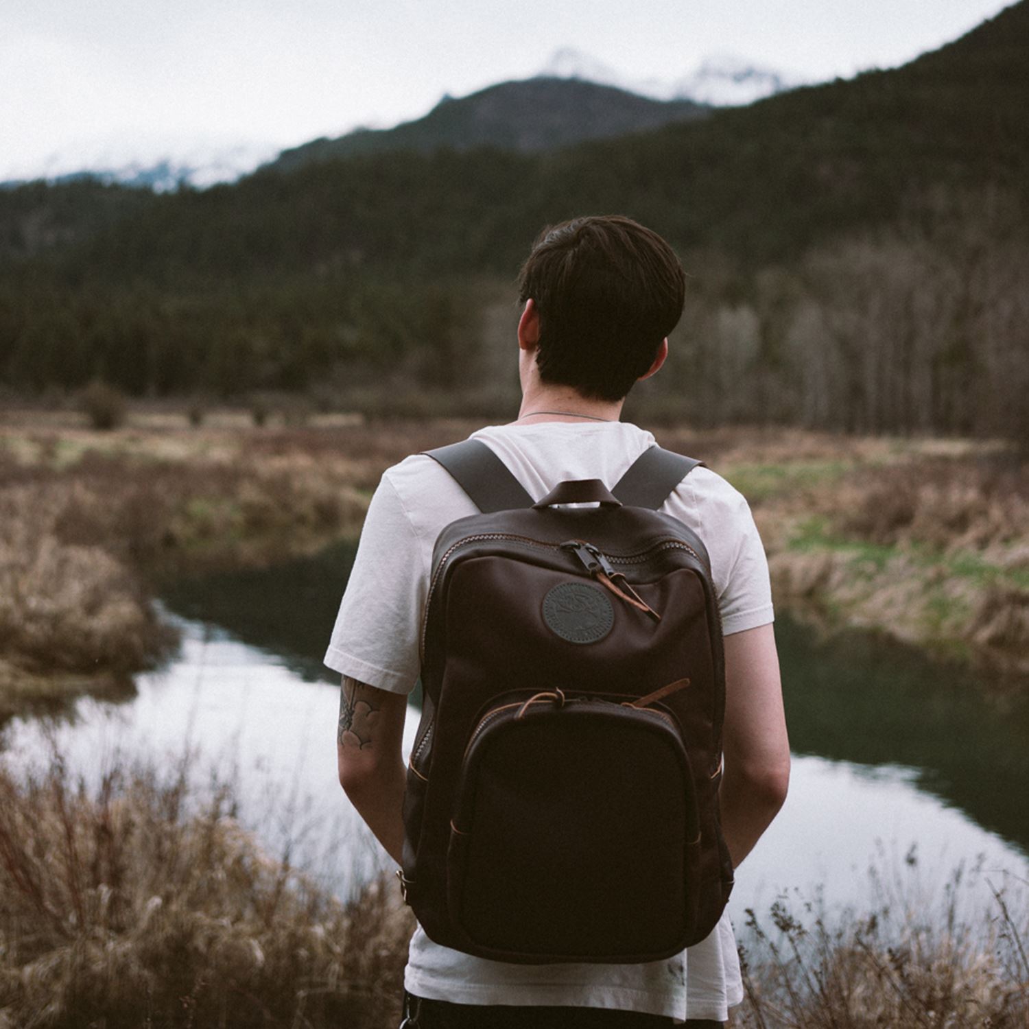 Duluth Pack™ Leather Standard Backpack 10